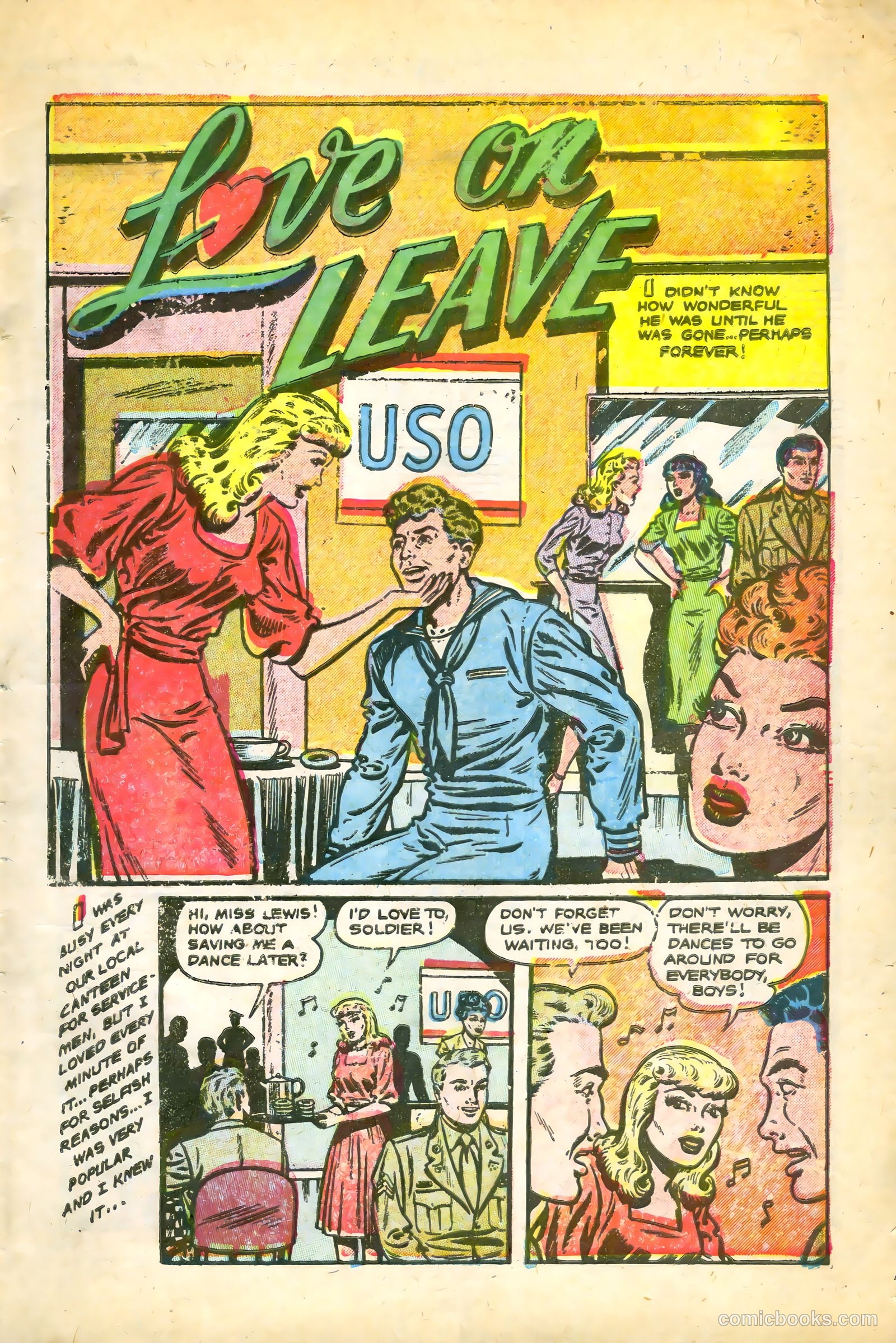 G.I. War Brides #8 (1955) — page 3 of 36