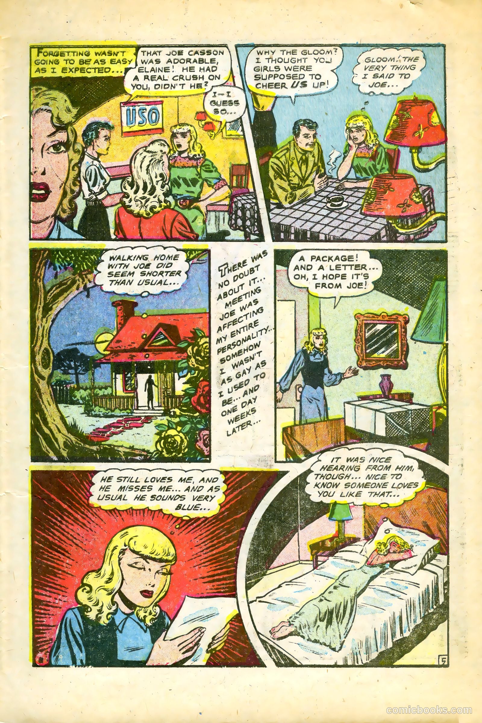 G.I. War Brides #8 (1955) — page 7 of 36