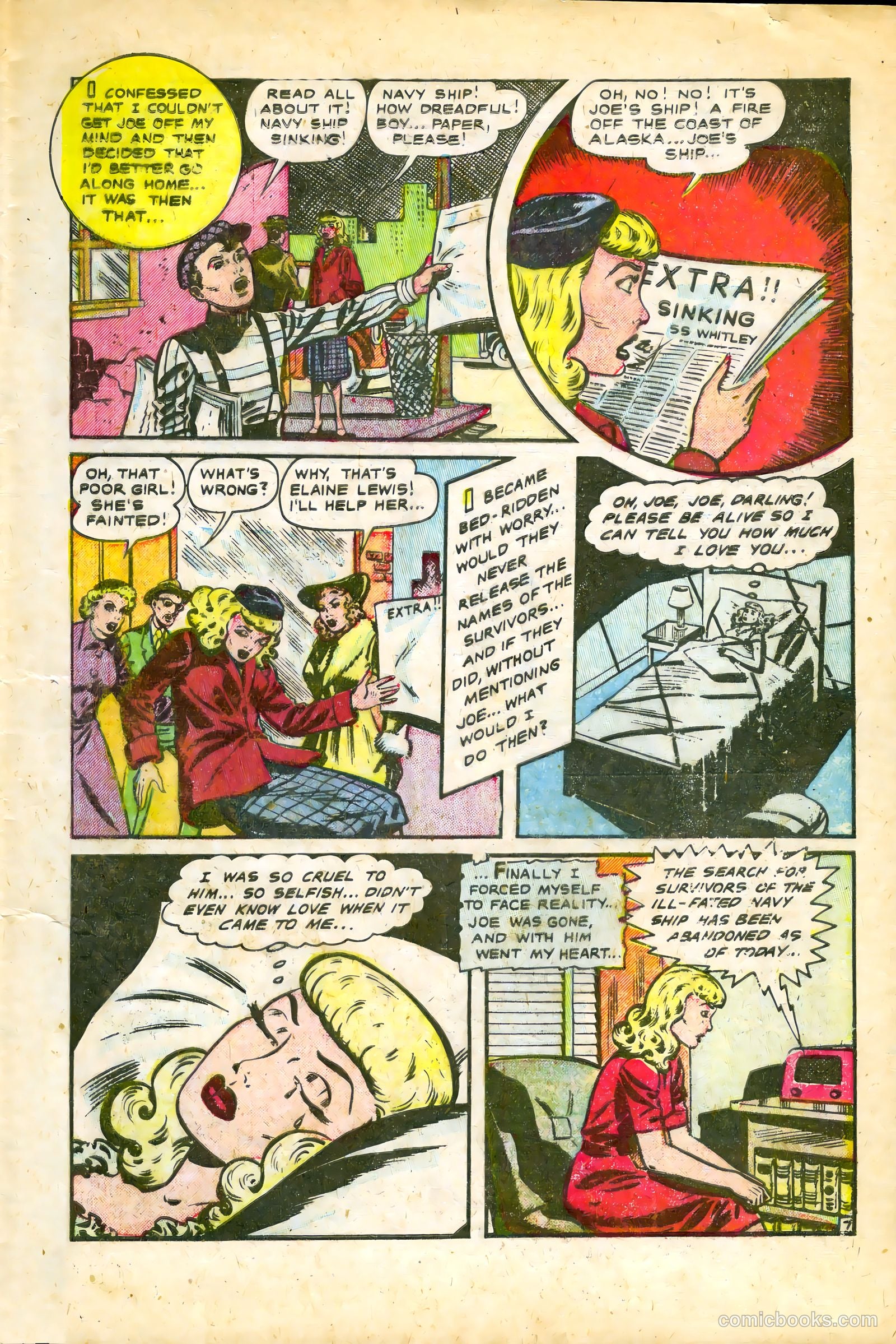 G.I. War Brides #8 (1955) — page 9 of 36