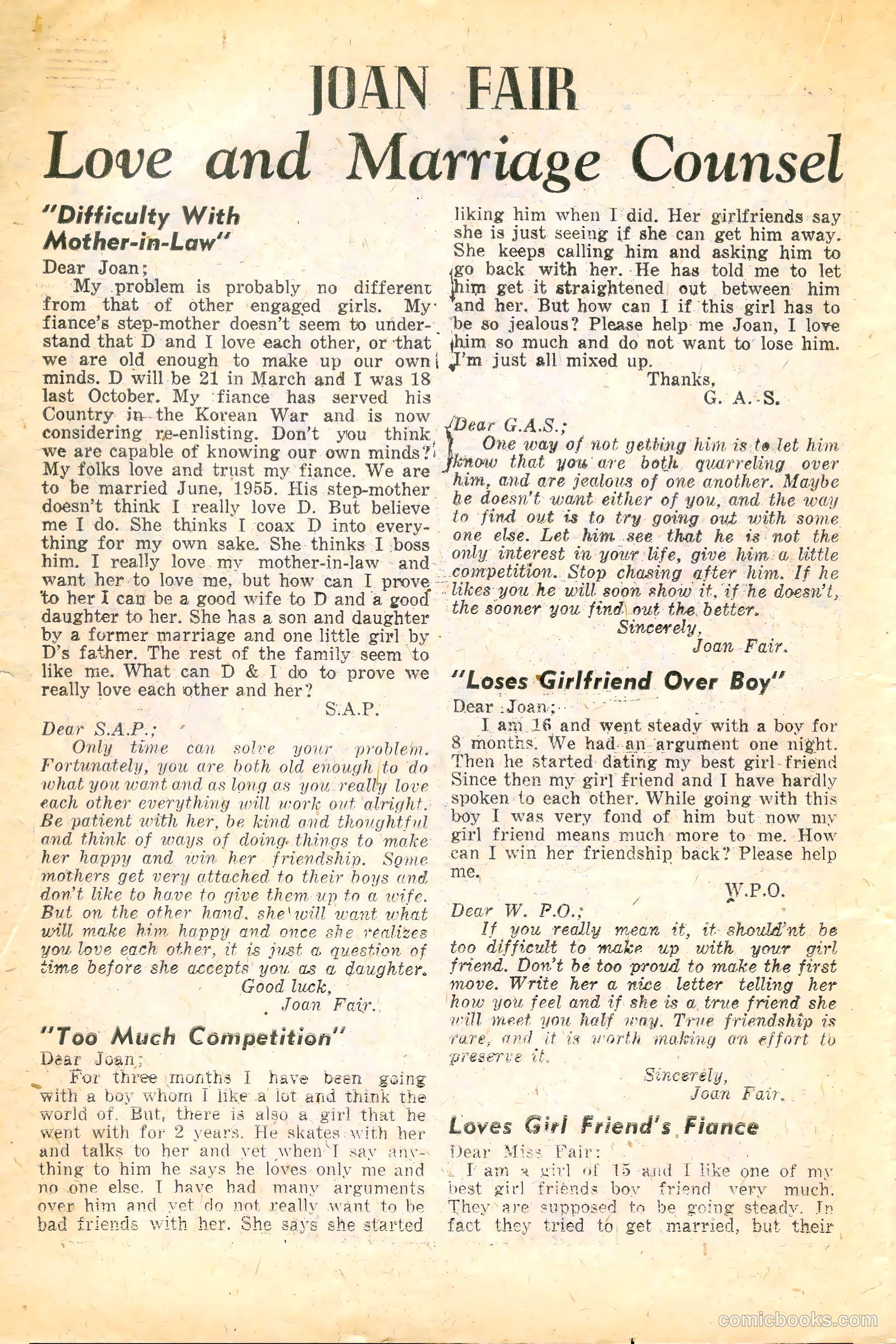 G.I. War Brides #8 (1955) — page 18 of 36