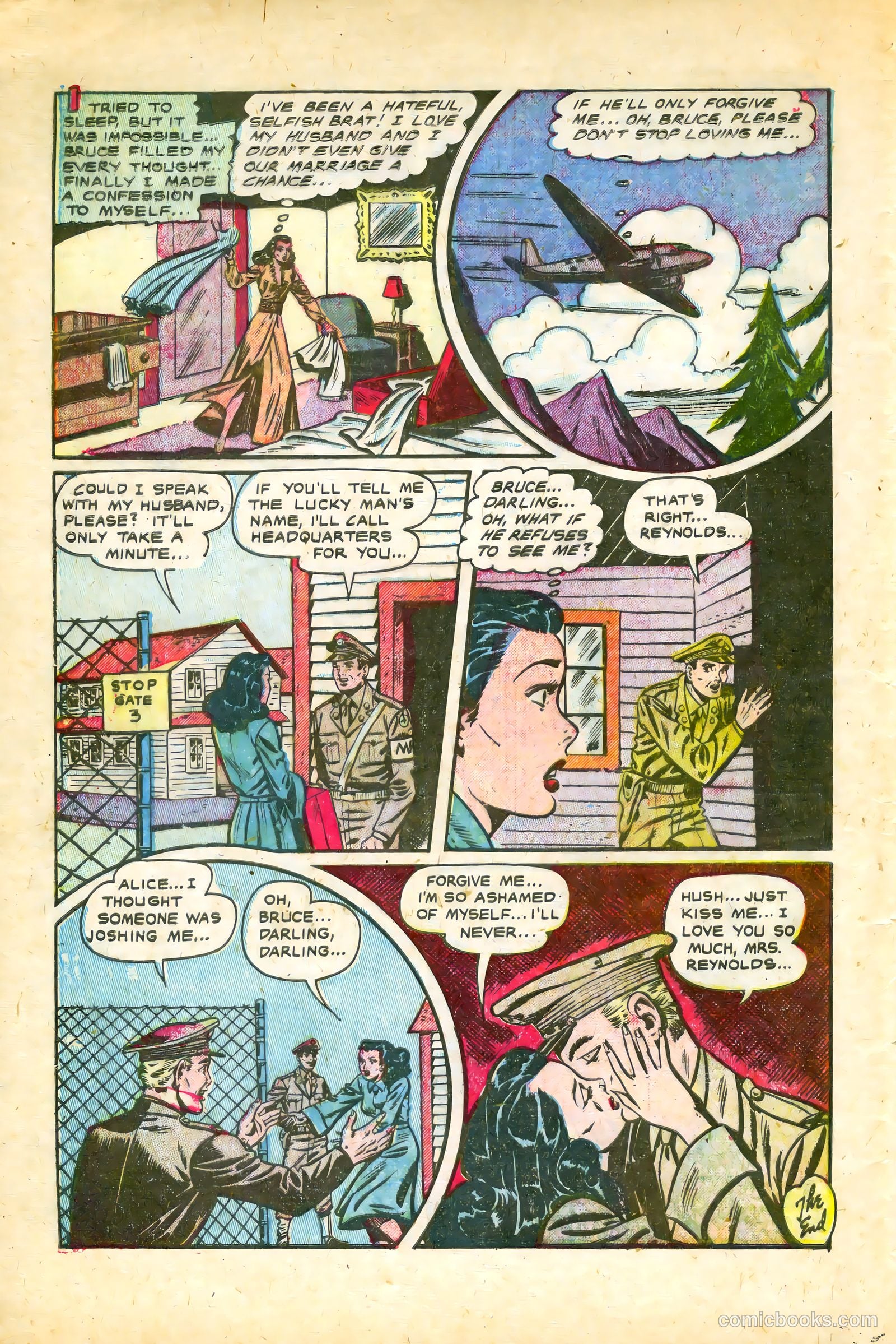 G.I. War Brides #8 (1955) — page 28 of 36