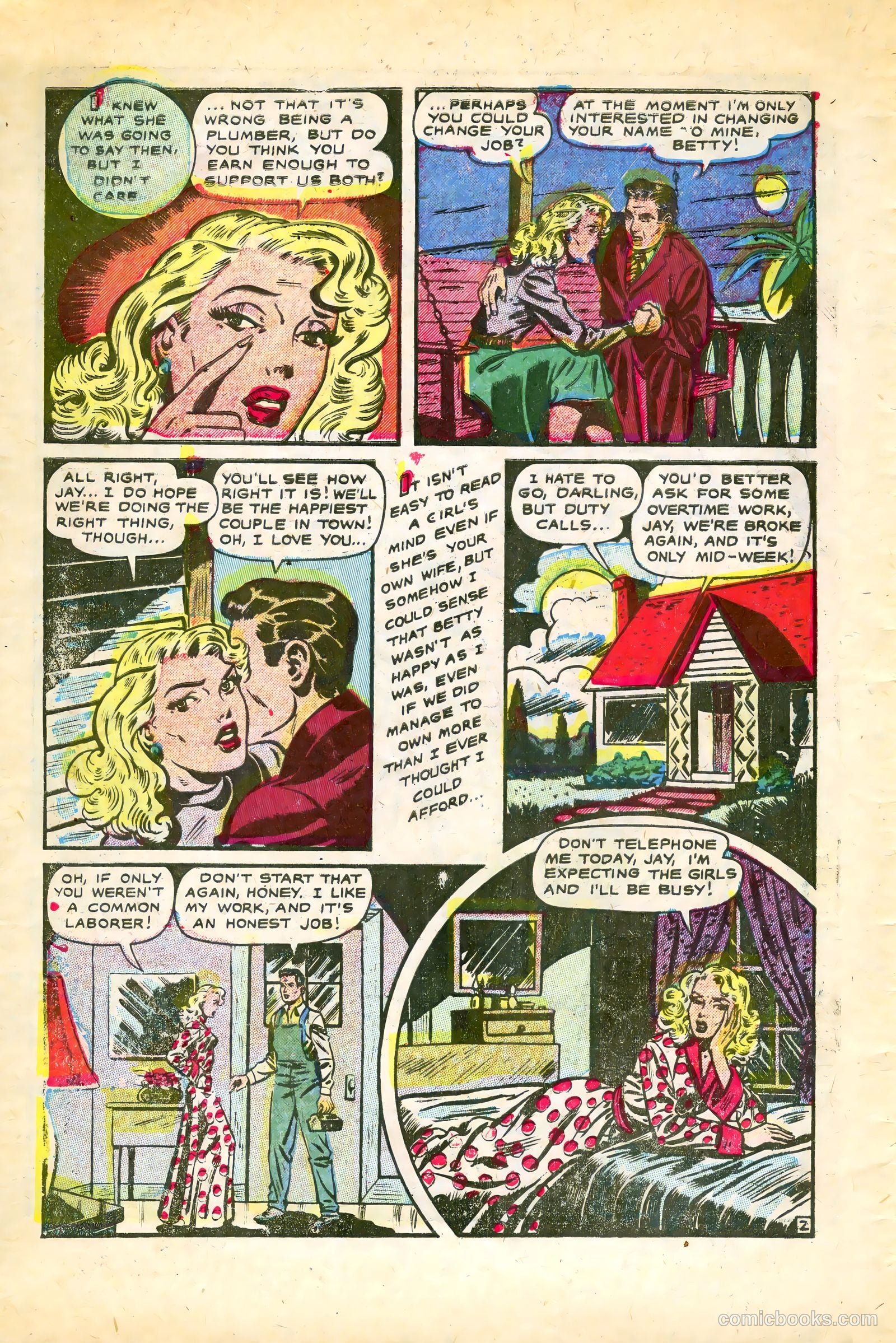 G.I. War Brides #8 (1955) — page 30 of 36