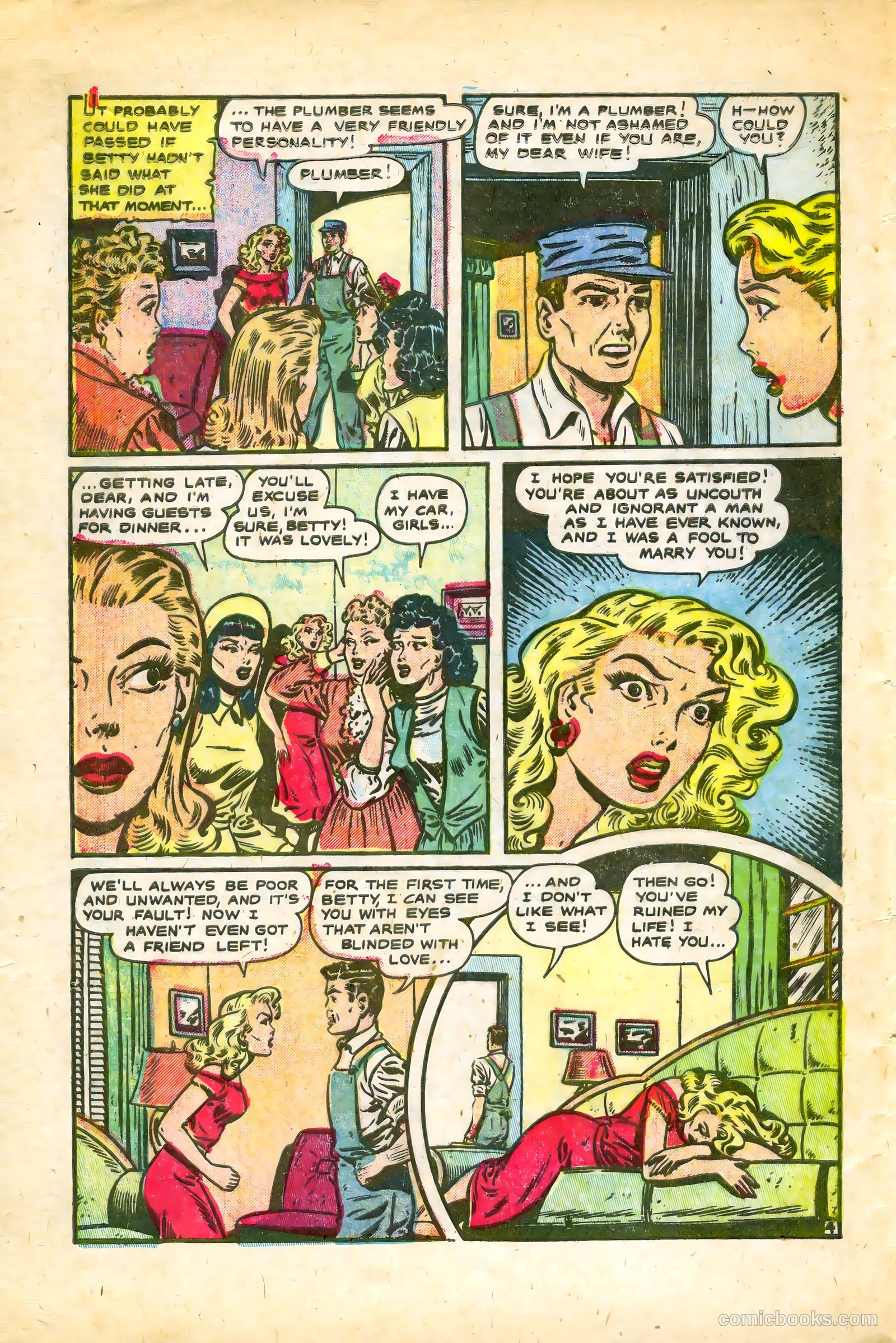 G.I. War Brides #8 (1955) — page 32 of 36