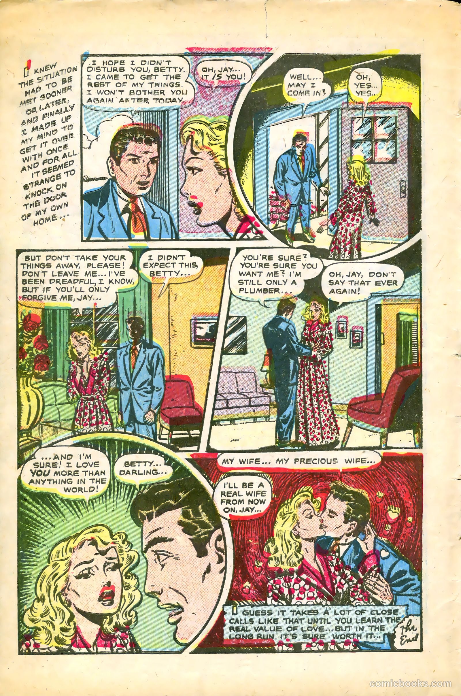 G.I. War Brides #8 (1955) — page 34 of 36