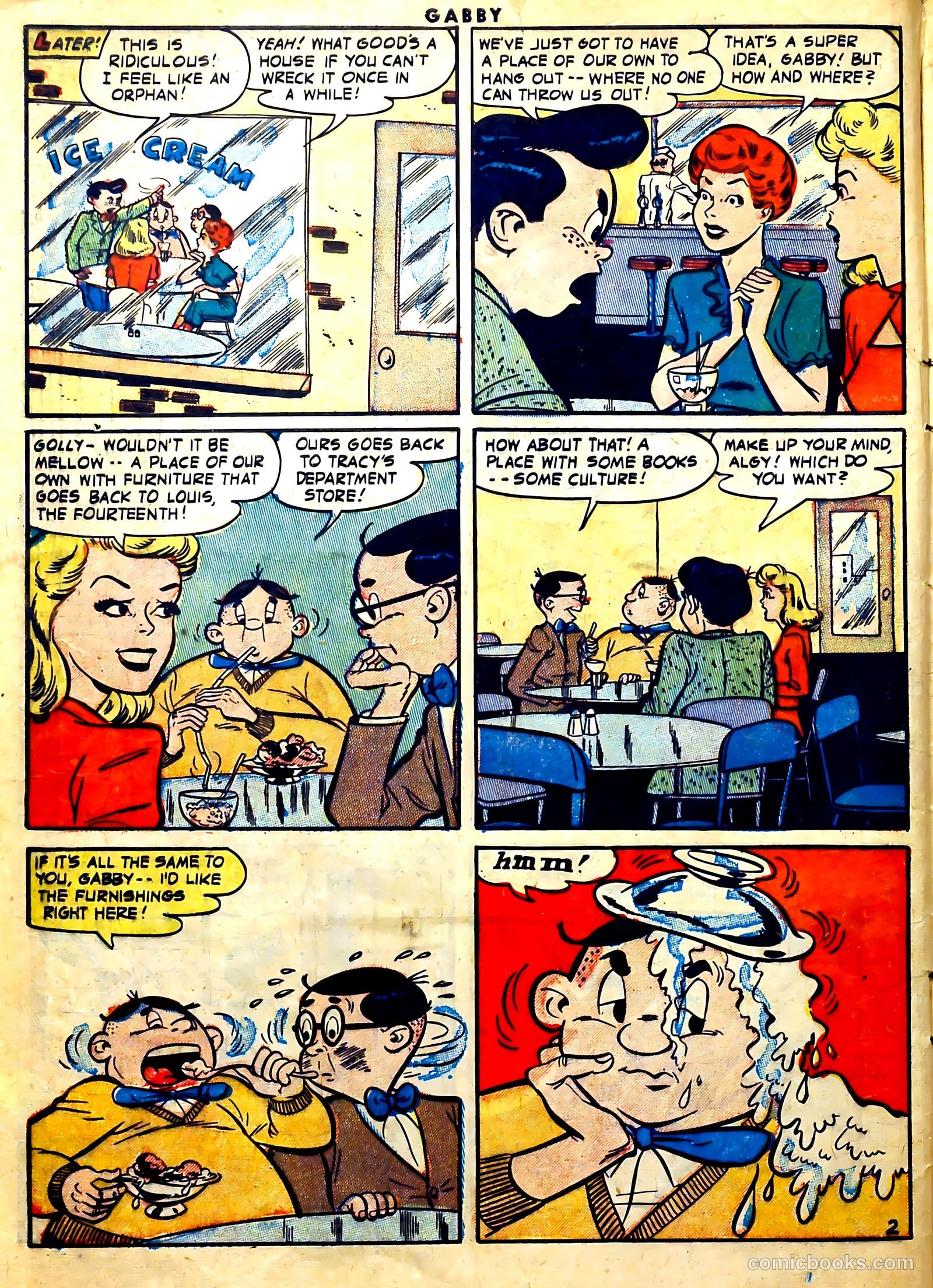 Gabby #1 (1953) — page 4 of 36