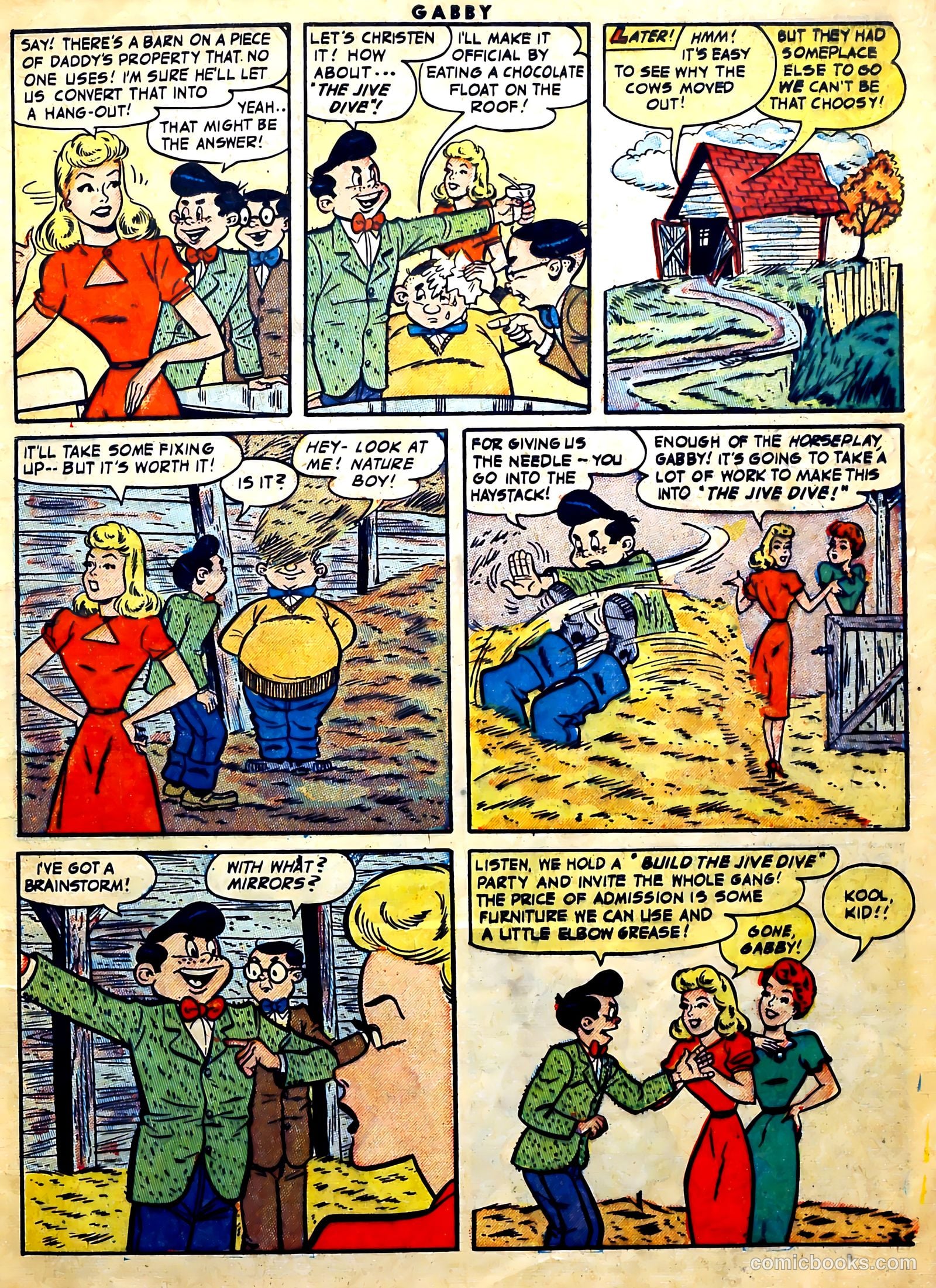 Gabby #1 (1953) — page 5 of 36