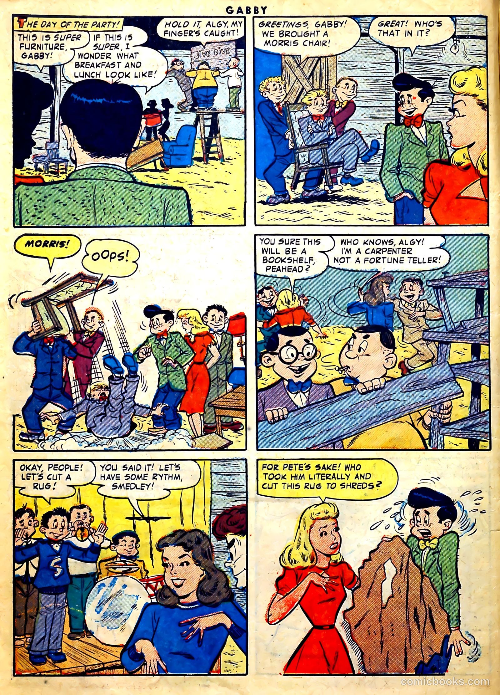 Gabby #1 (1953) — page 6 of 36