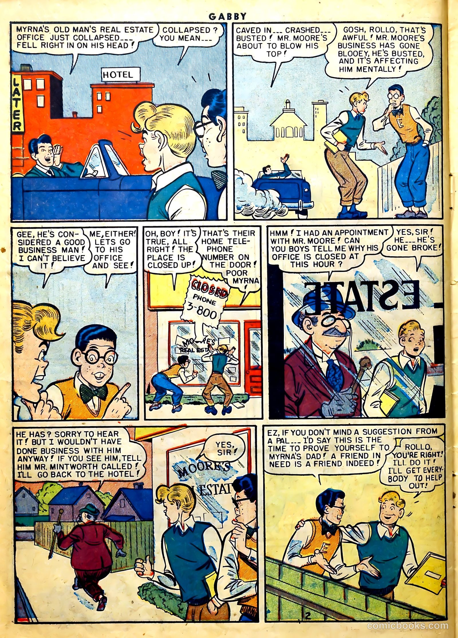 Gabby #1 (1953) — page 10 of 36