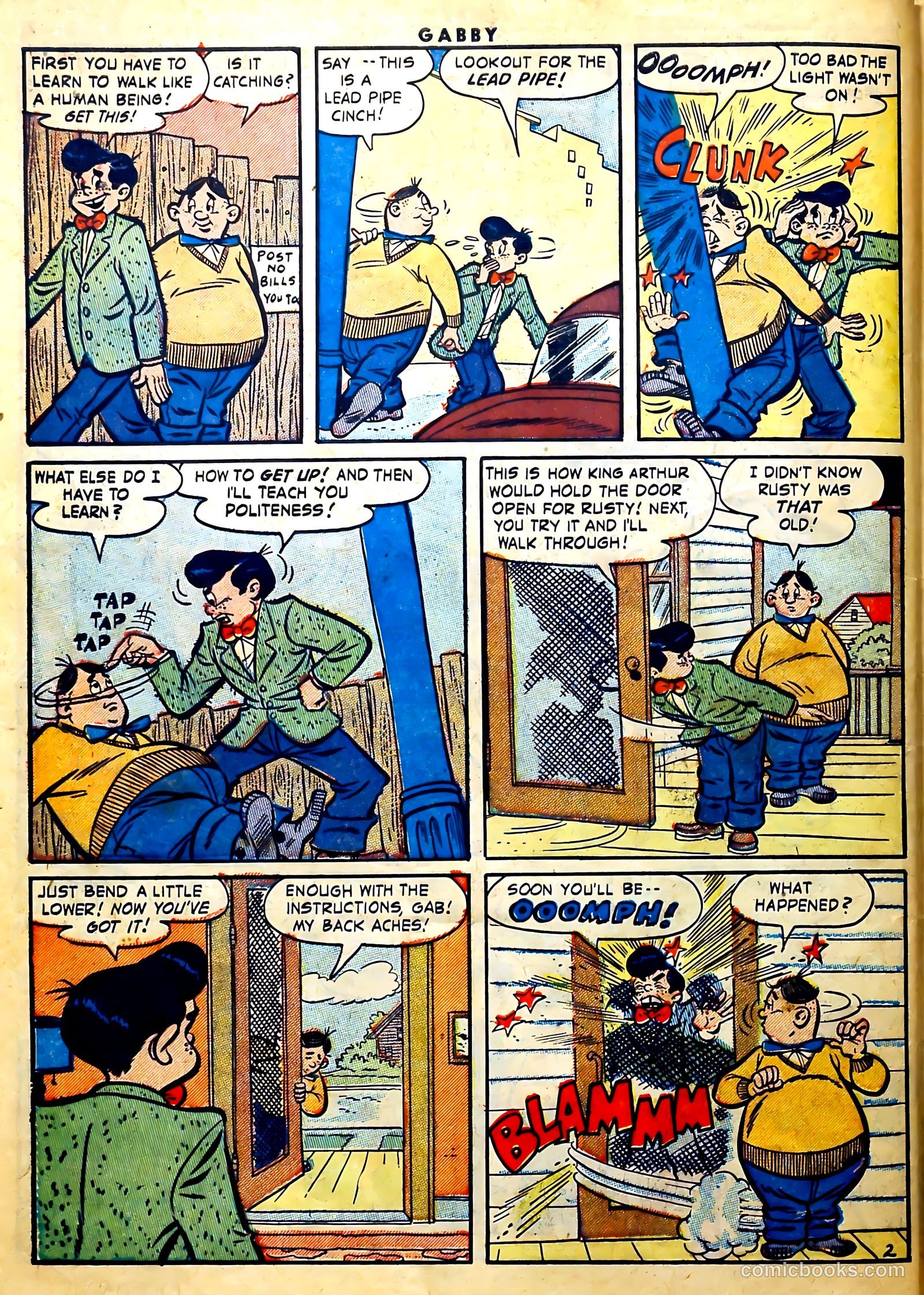 Gabby #1 (1953) — page 30 of 36