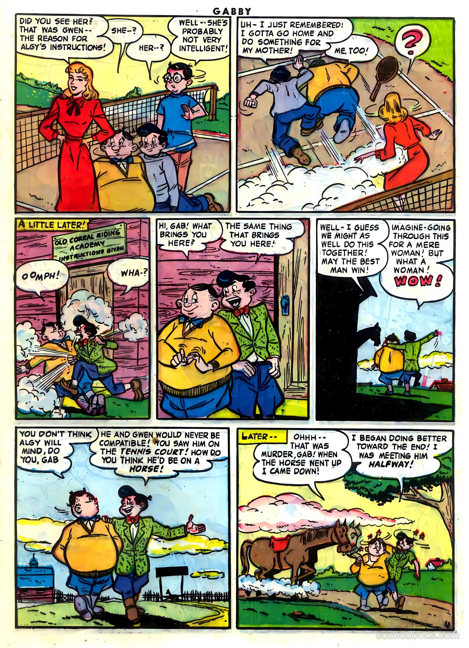 Gabby #2 (1953) — page 21 of 36