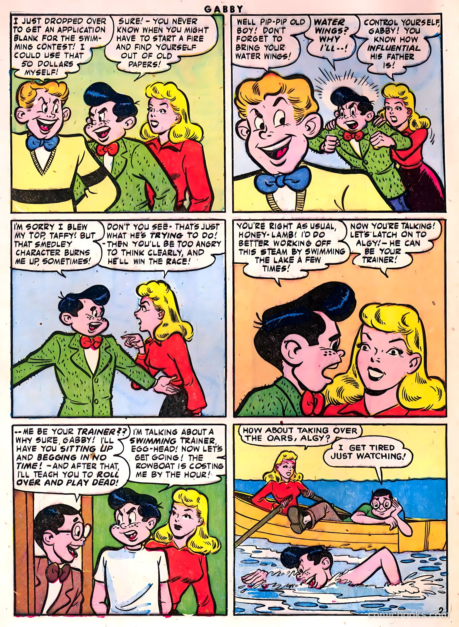 Gabby #3 (1953) — page 4 of 36
