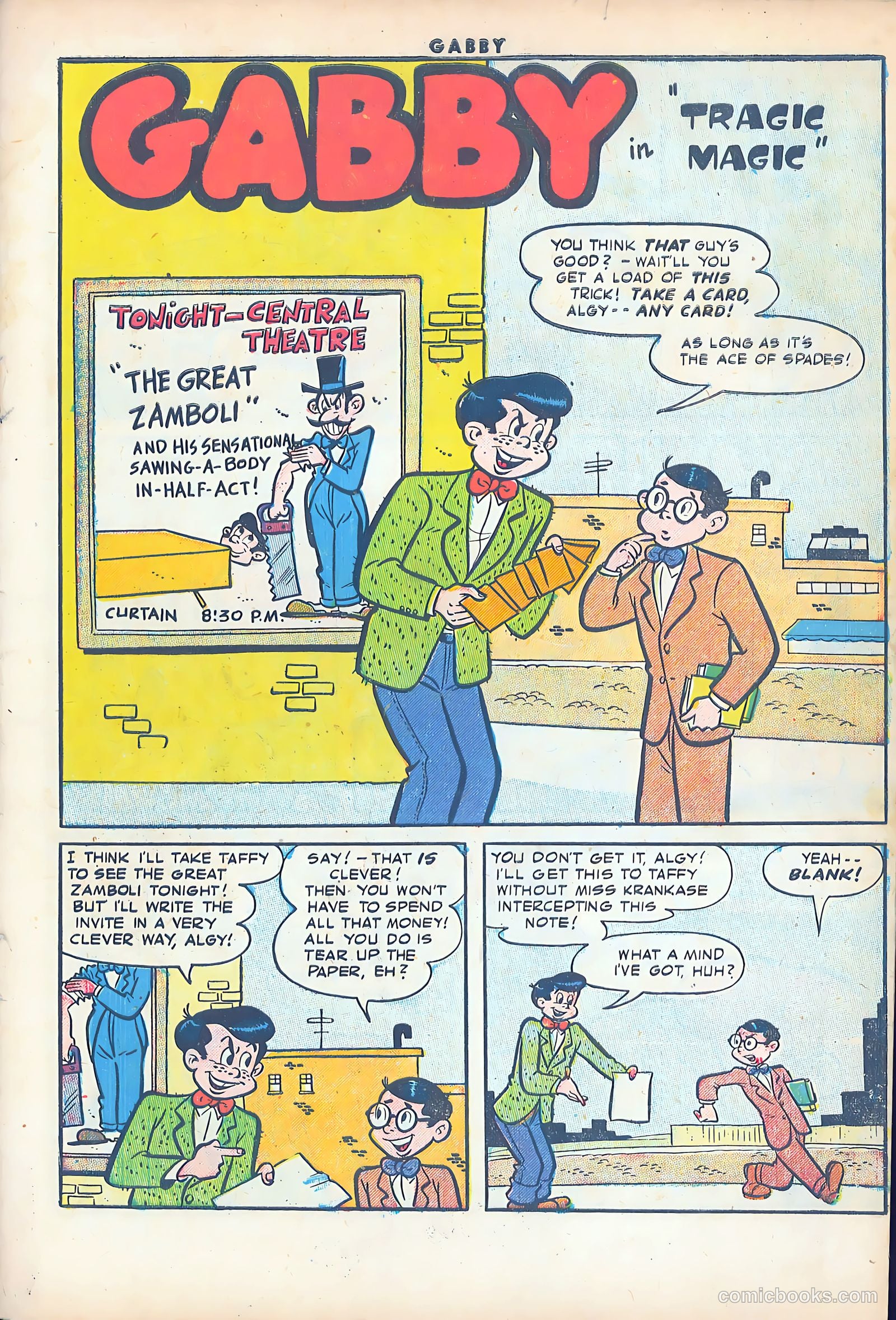 Gabby #4 (1953) — page 3 of 36
