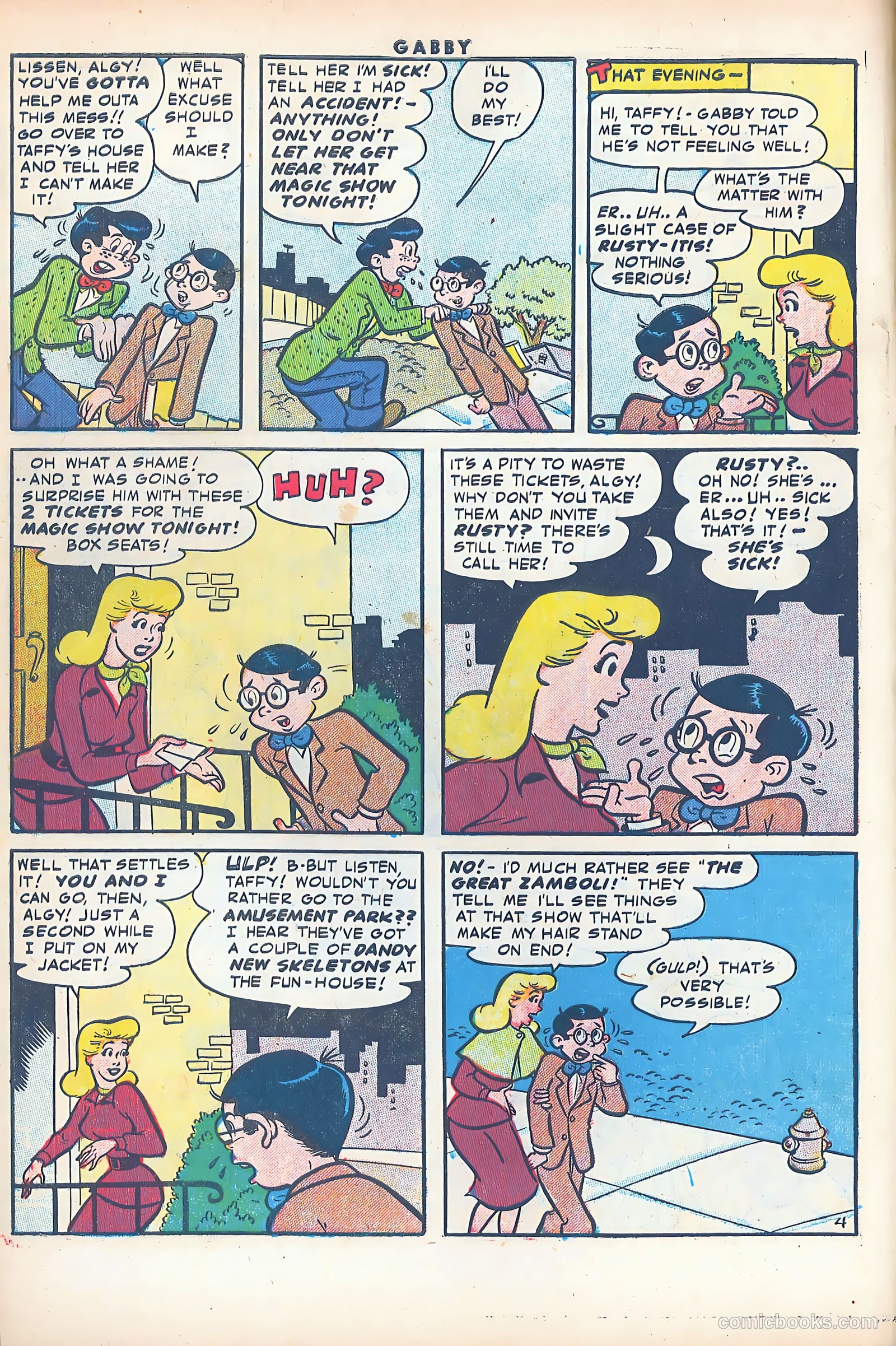 Gabby #4 (1953) — page 6 of 36