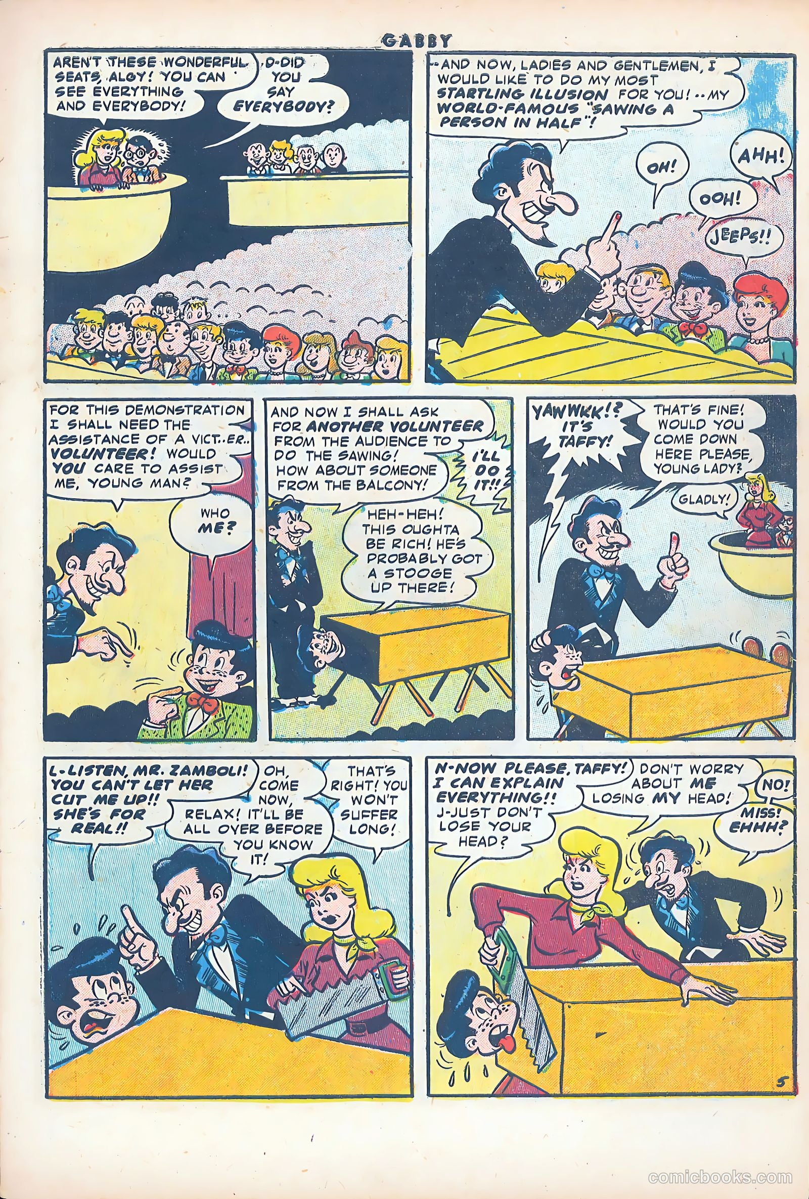 Gabby #4 (1953) — page 7 of 36