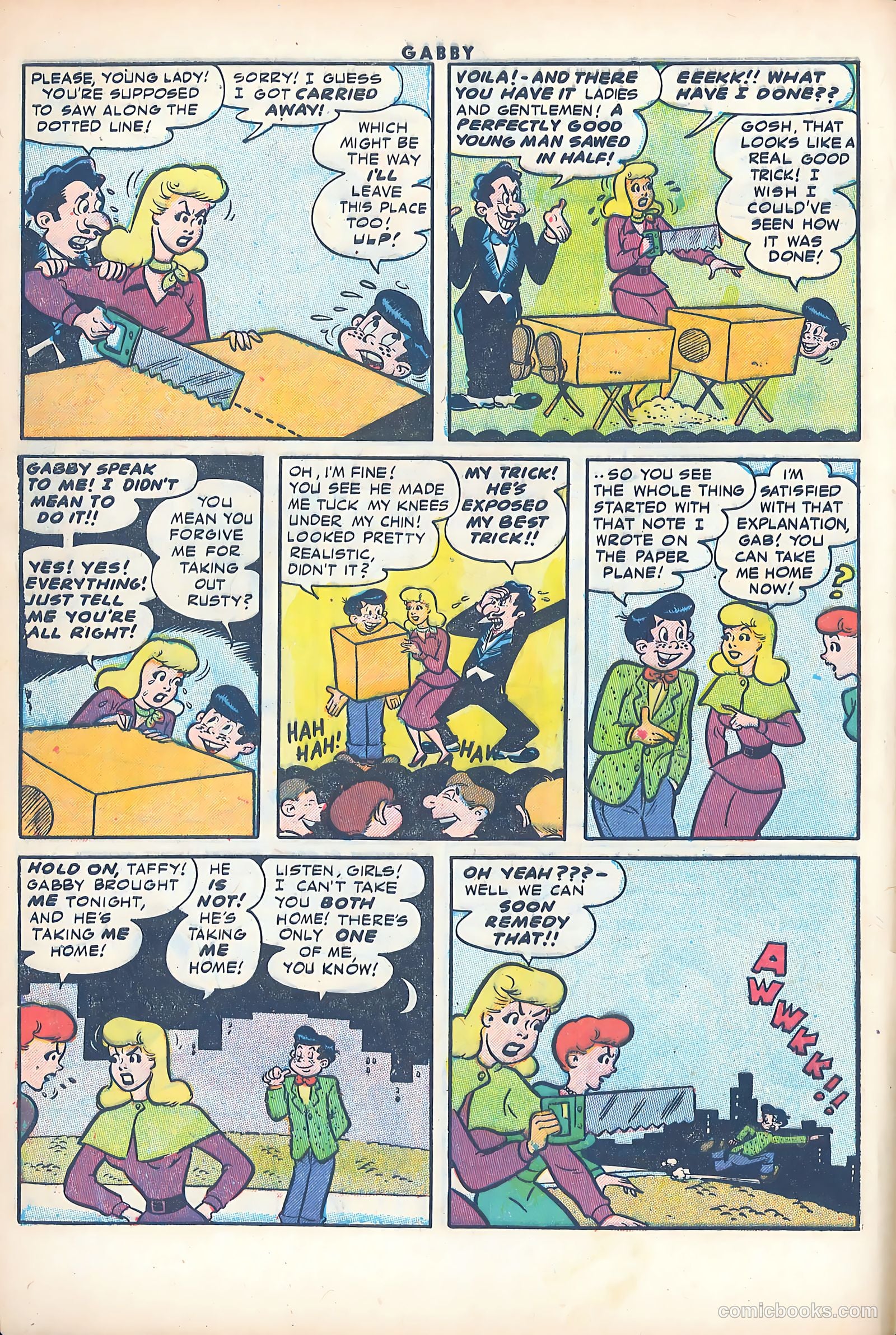 Gabby #4 (1953) — page 8 of 36