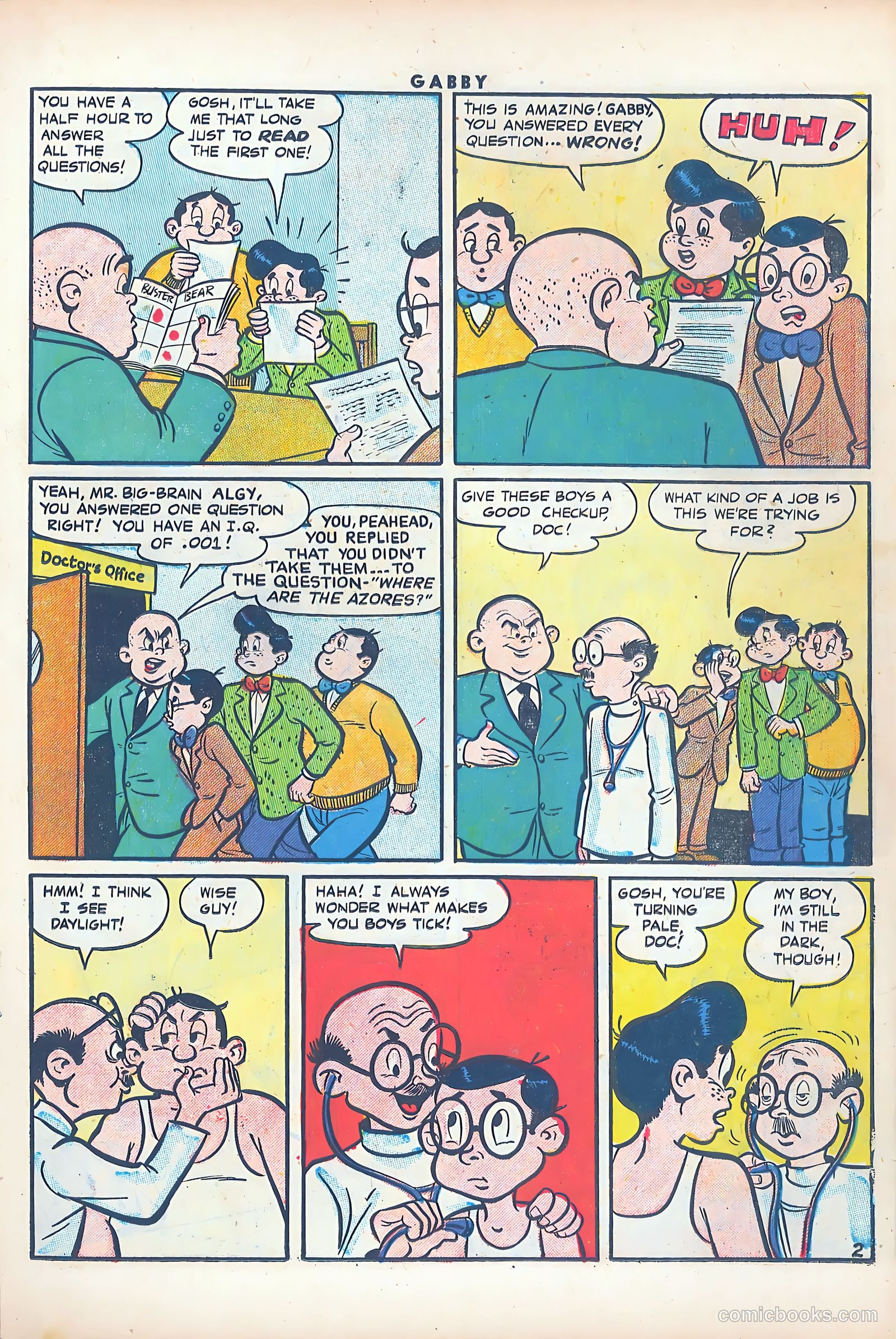 Gabby #4 (1953) — page 15 of 36