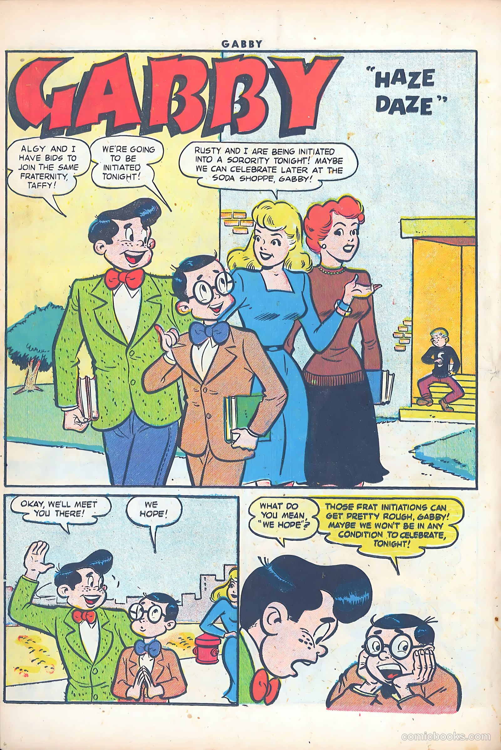 Gabby #4 (1953) — page 18 of 36