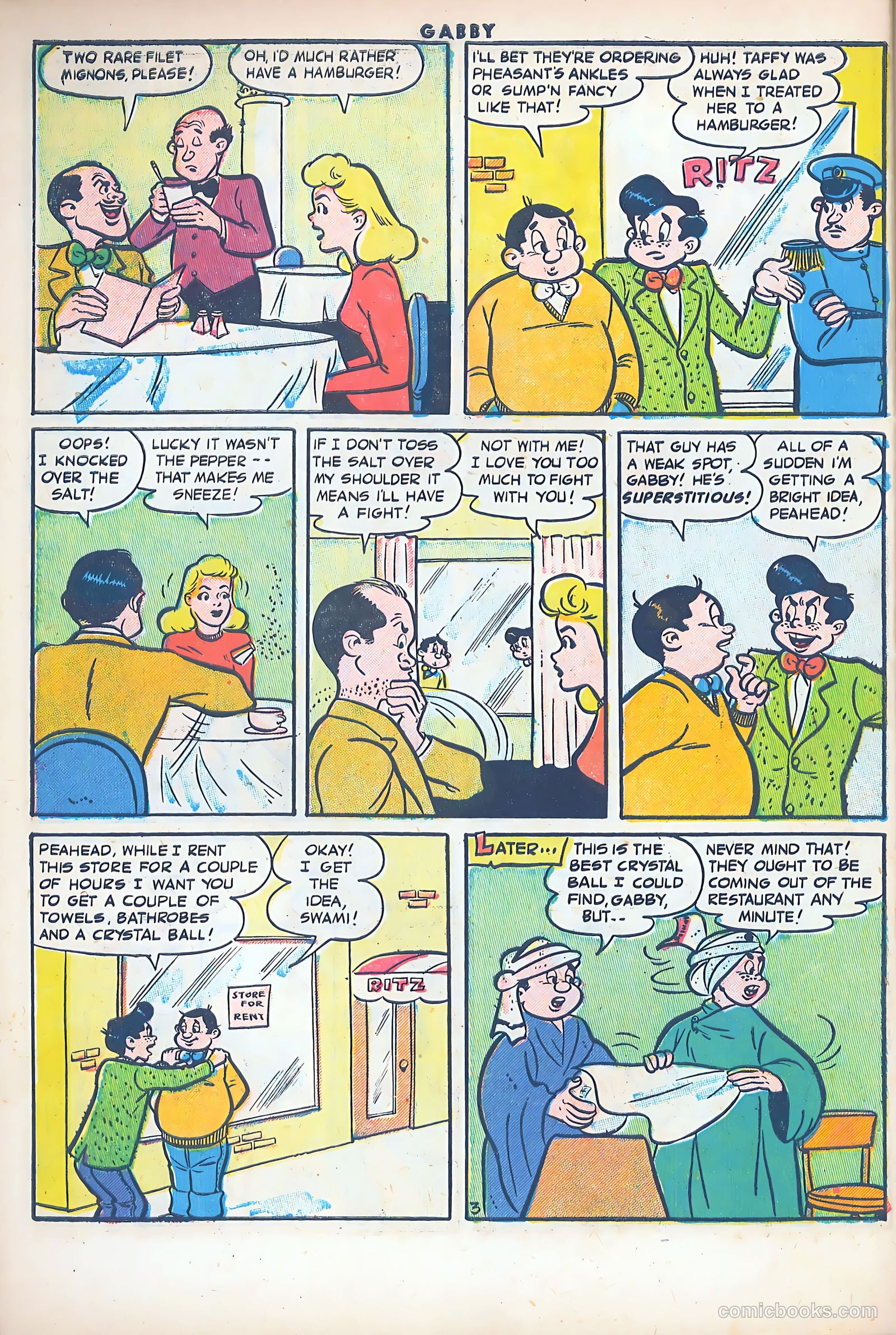 Gabby #4 (1953) — page 30 of 36