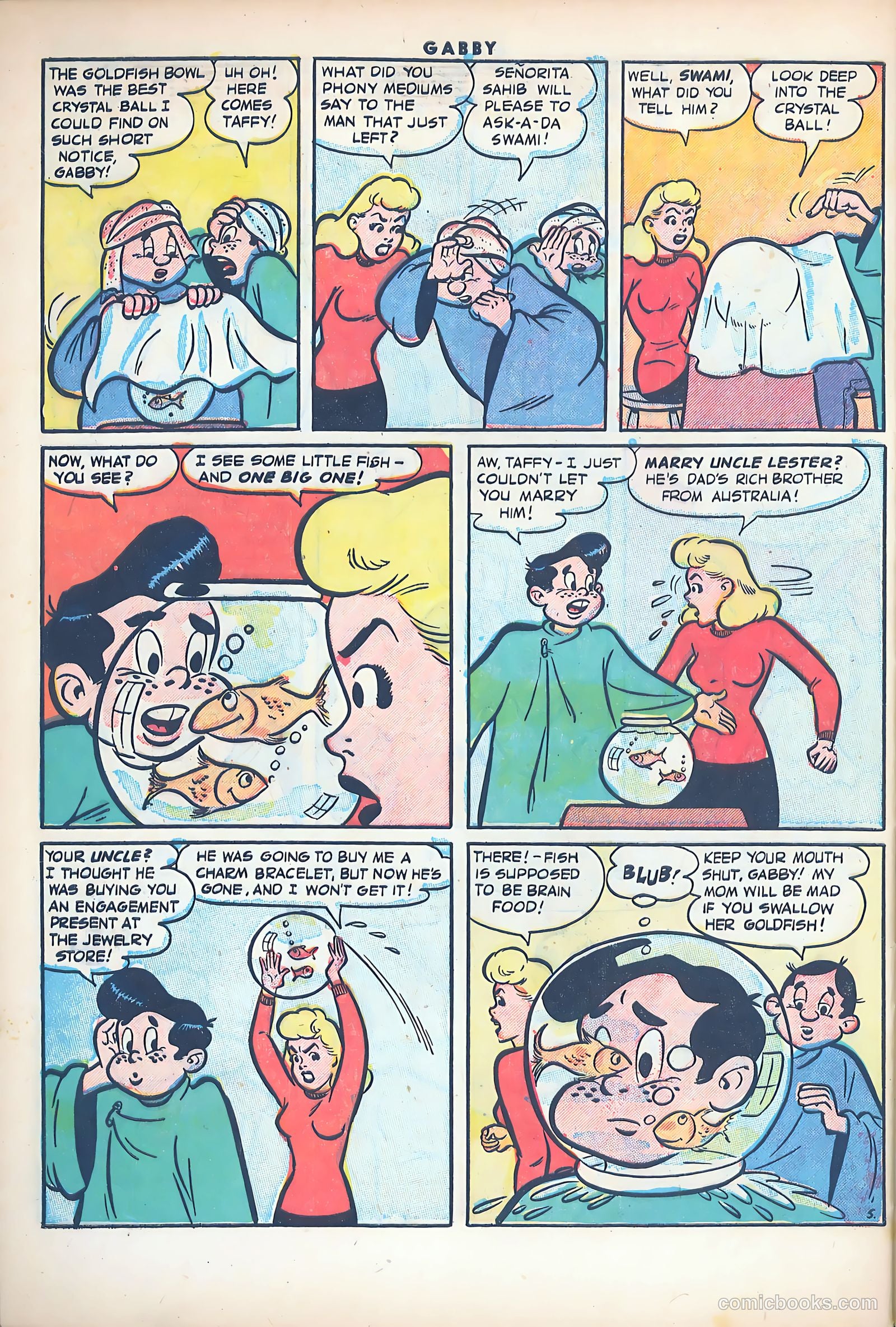 Gabby #4 (1953) — page 32 of 36