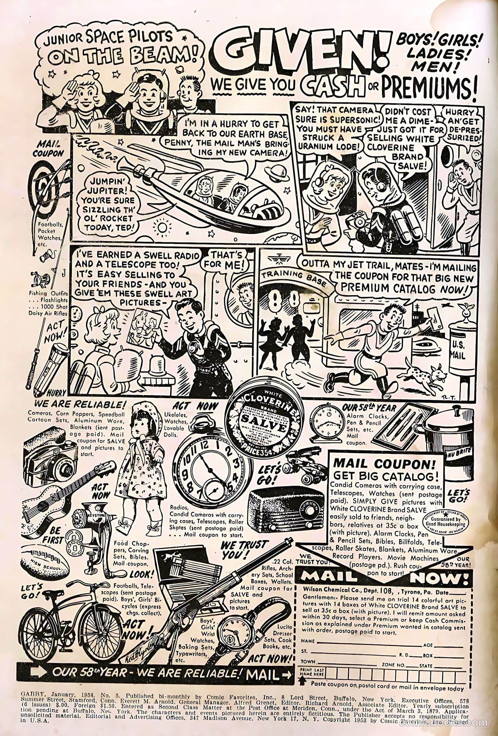 Gabby #5 (1954) — page 2 of 36