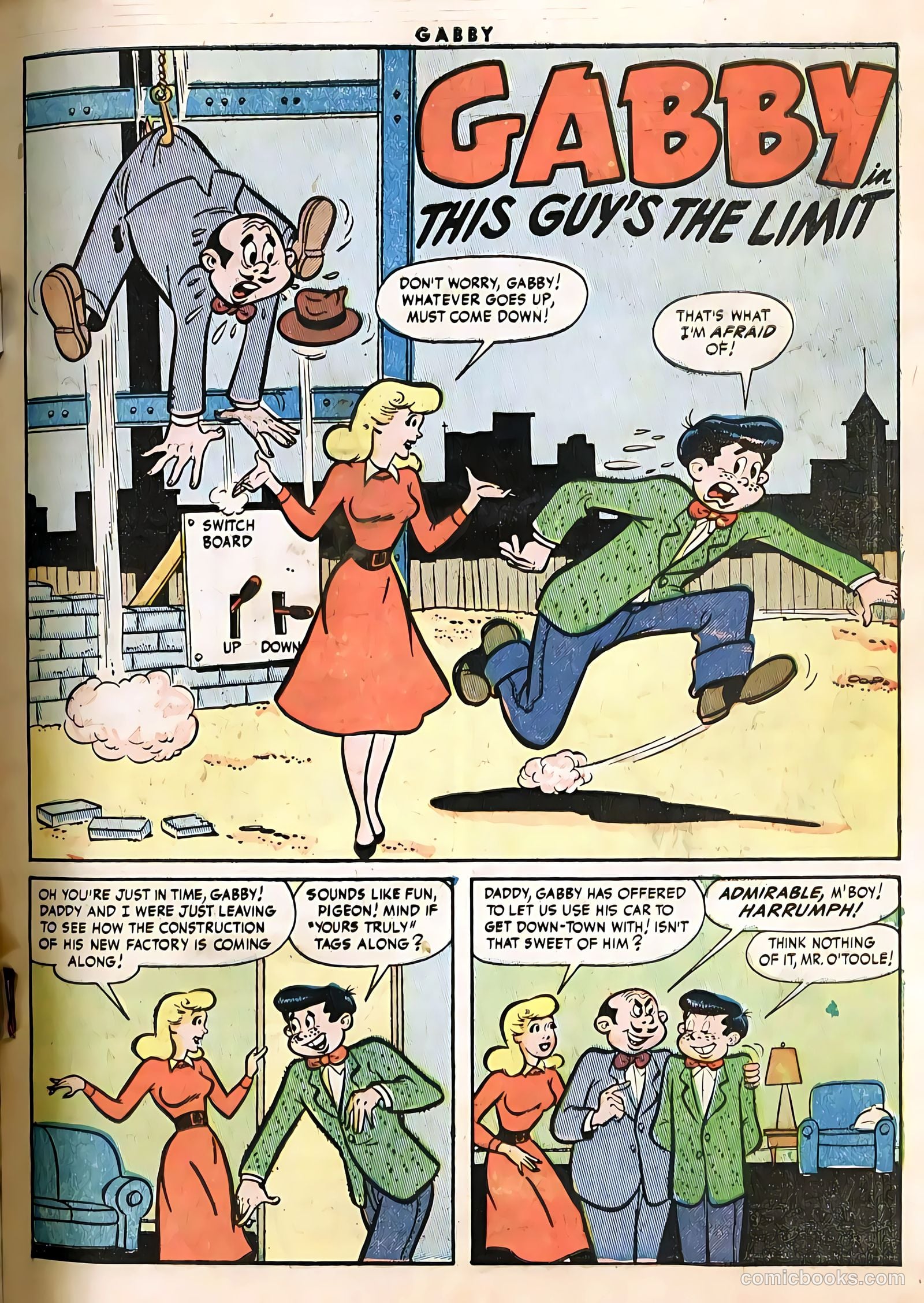 Gabby #5 (1954) — page 3 of 36