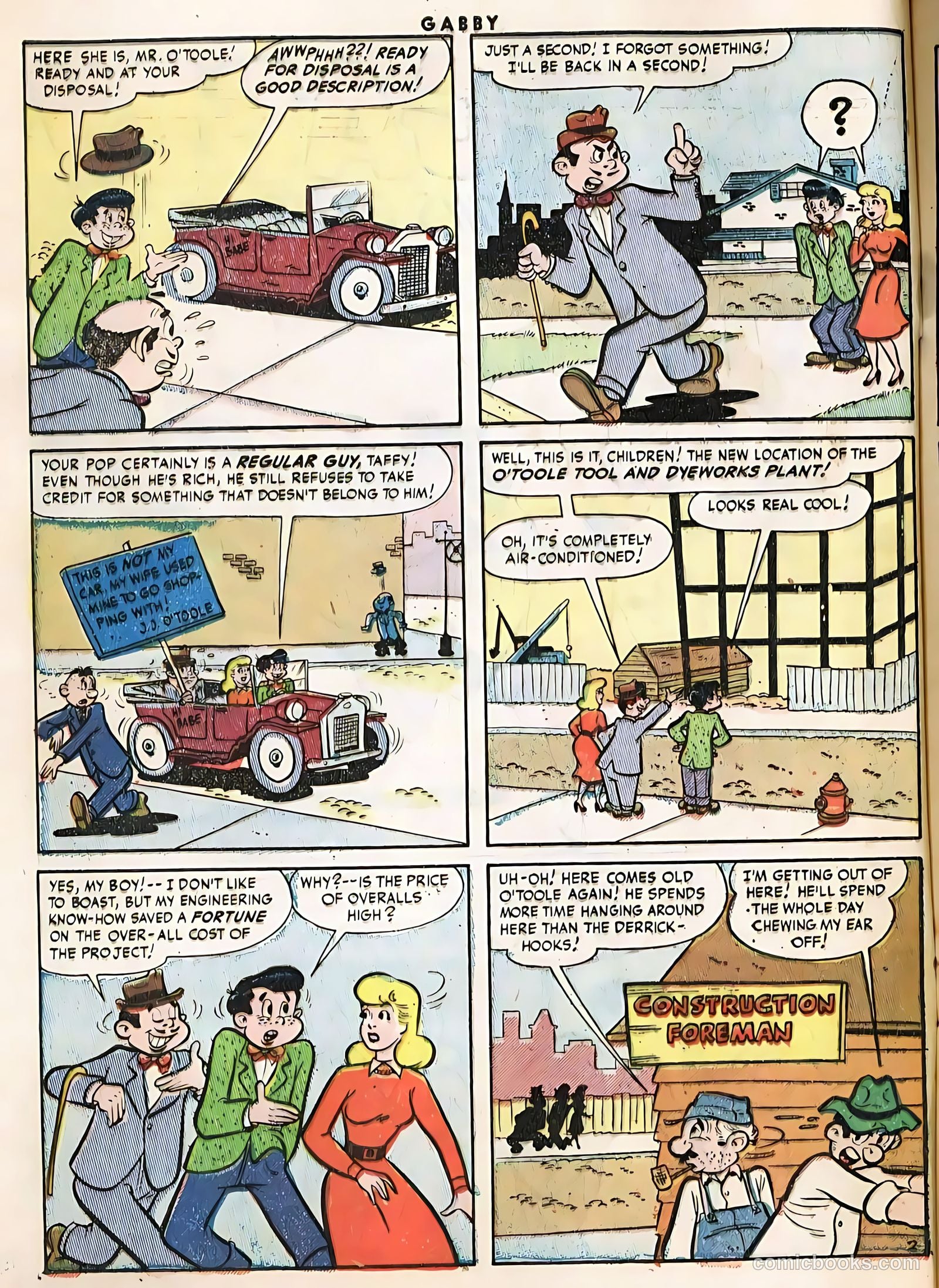 Gabby #5 (1954) — page 4 of 36