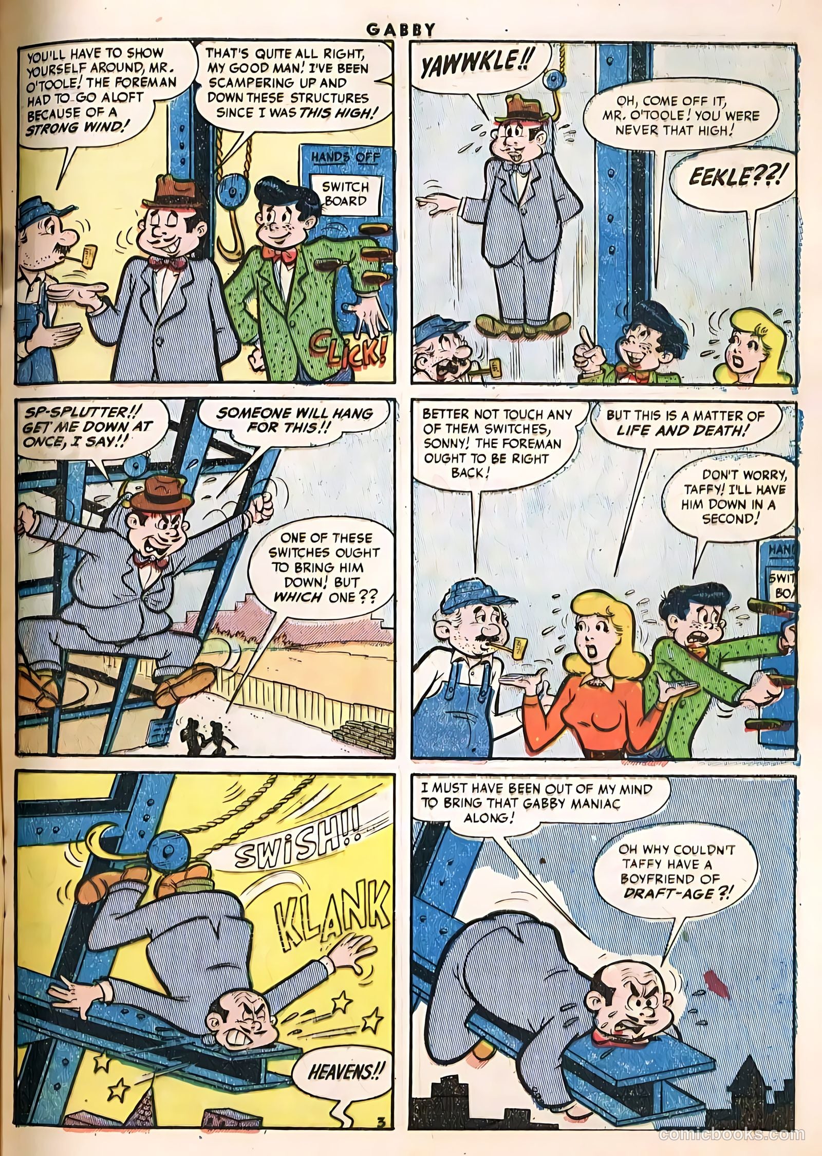 Gabby #5 (1954) — page 5 of 36