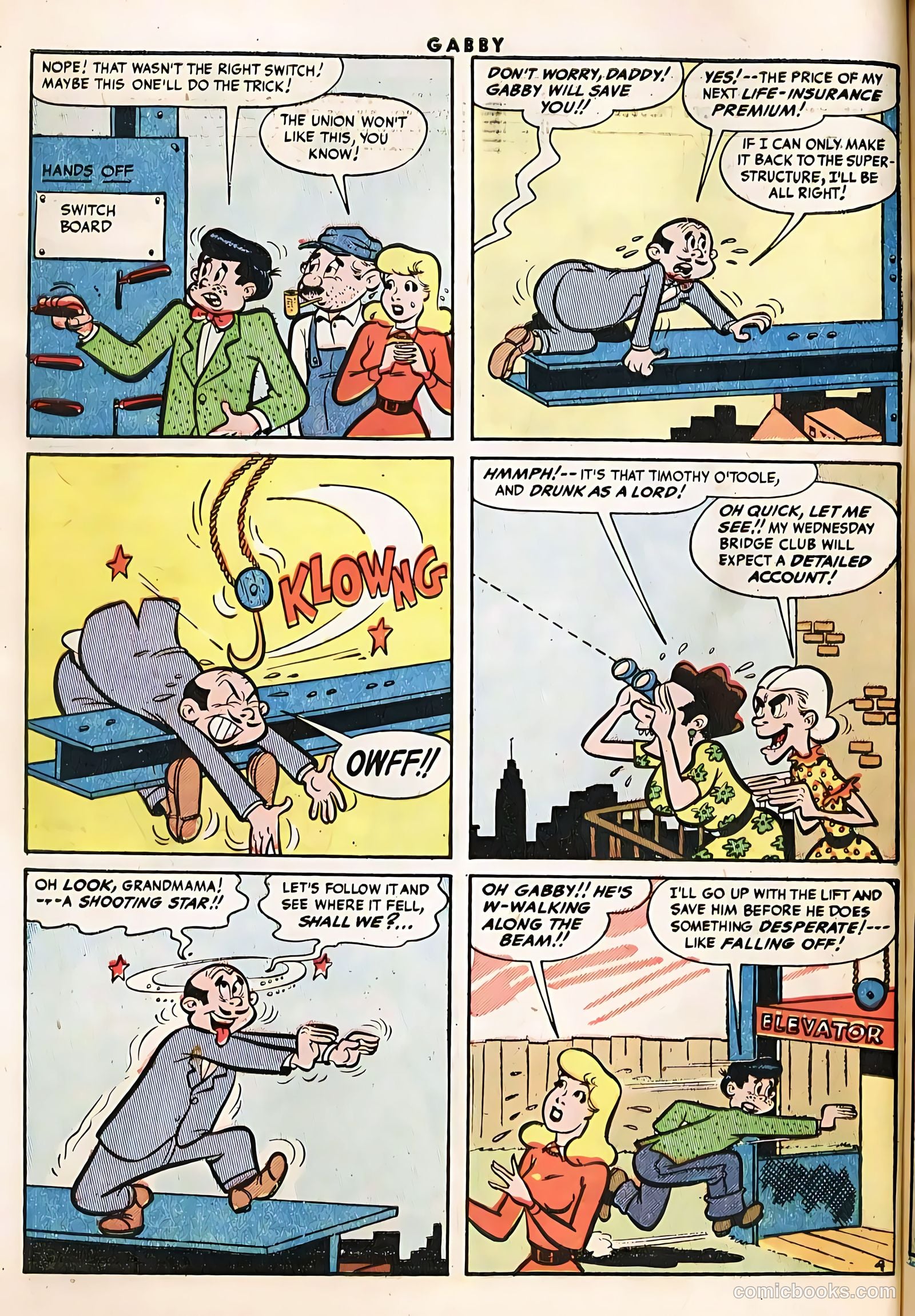 Gabby #5 (1954) — page 6 of 36