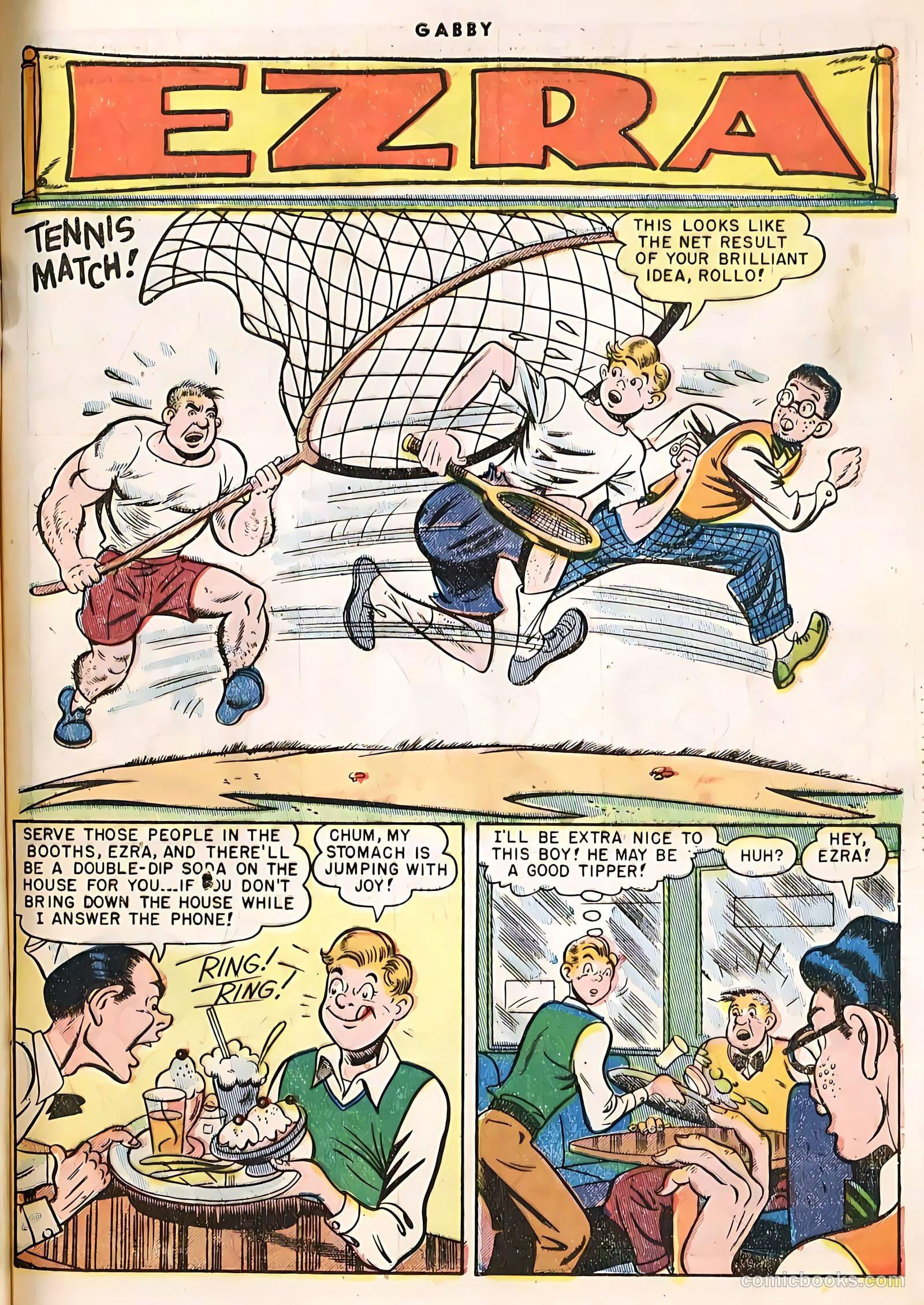Gabby #5 (1954) — page 9 of 36