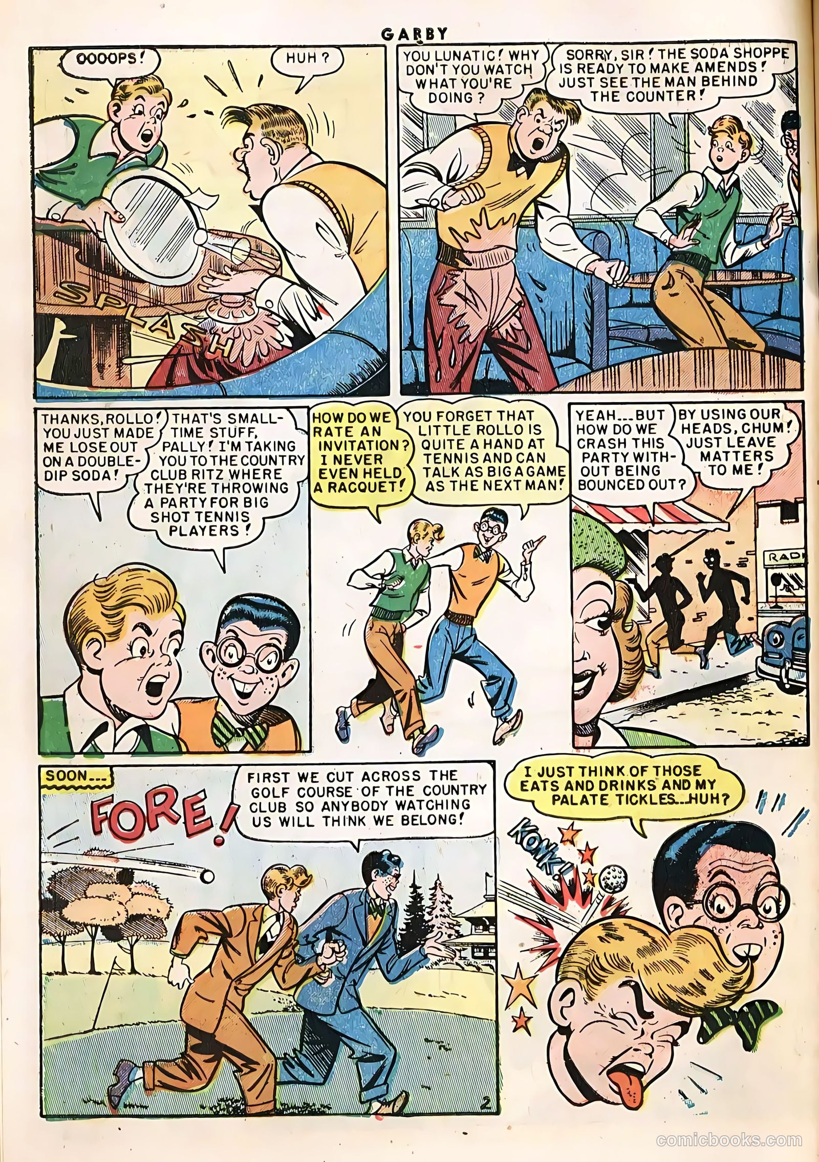 Gabby #5 (1954) — page 10 of 36
