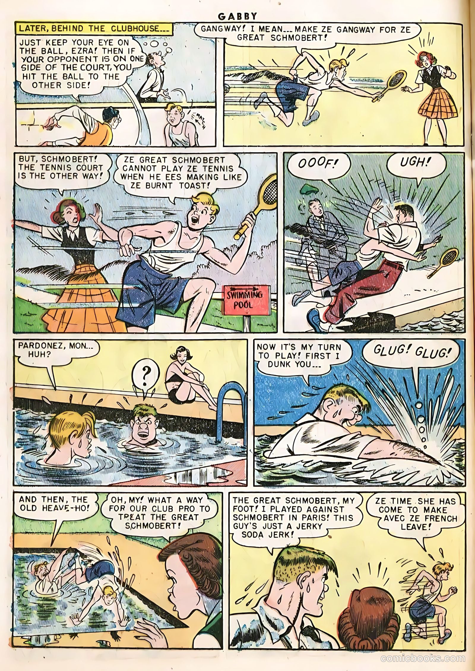 Gabby #5 (1954) — page 12 of 36