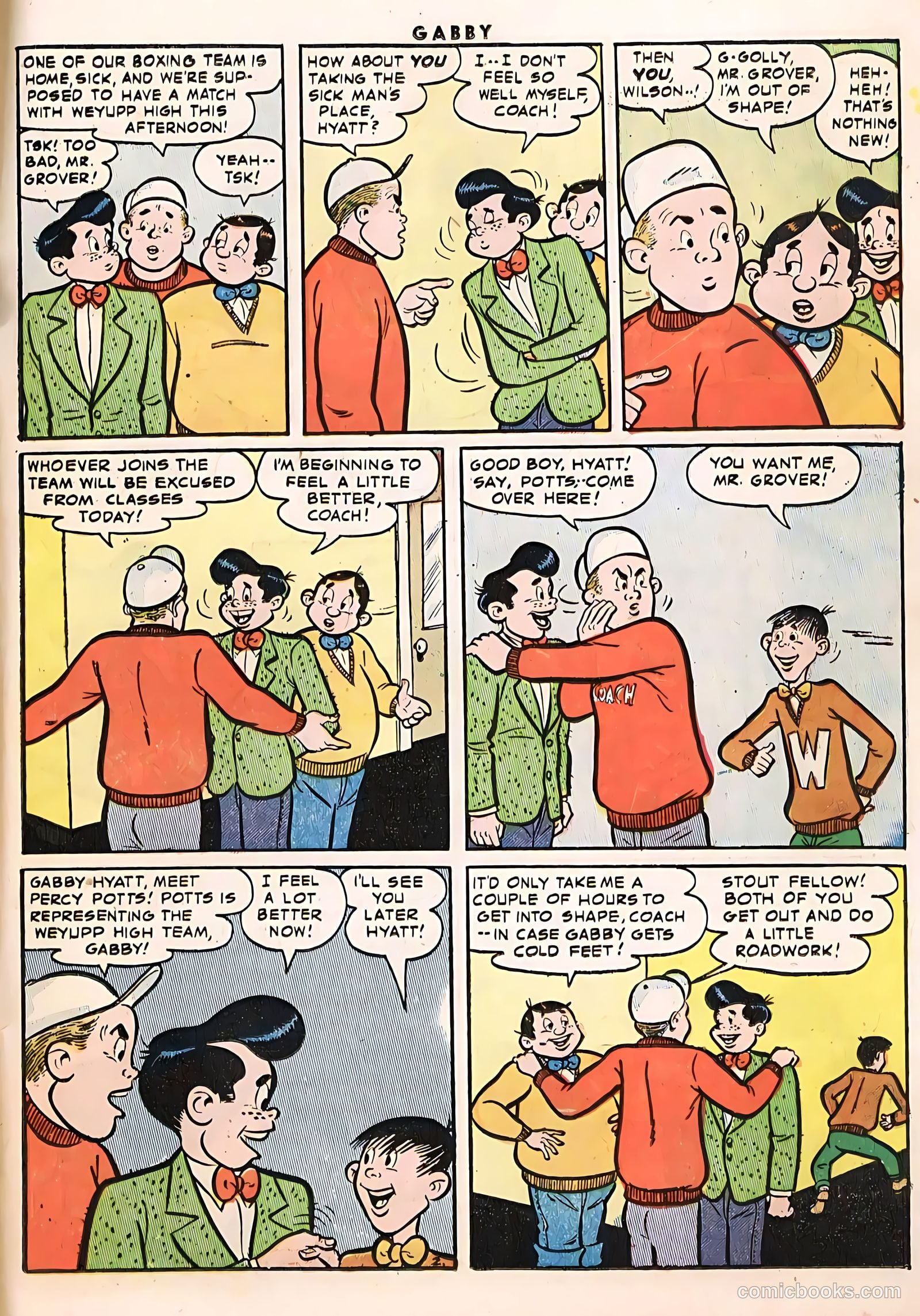 Gabby #5 (1954) — page 15 of 36