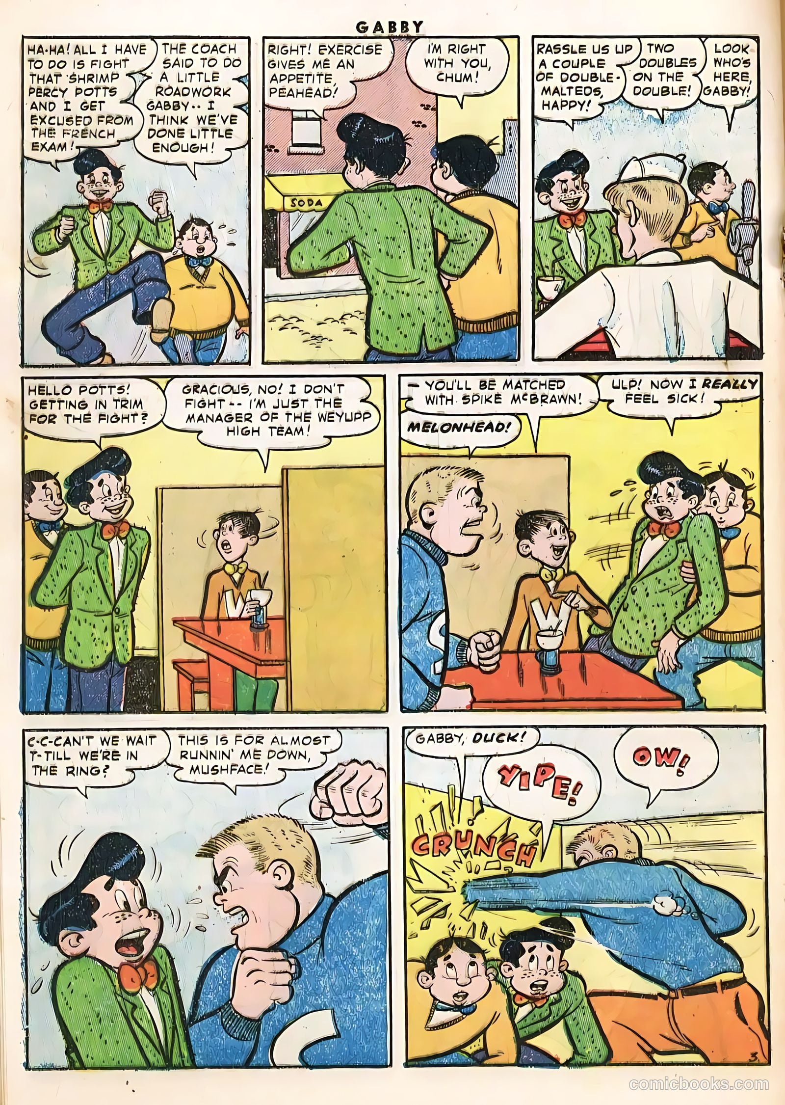 Gabby #5 (1954) — page 16 of 36