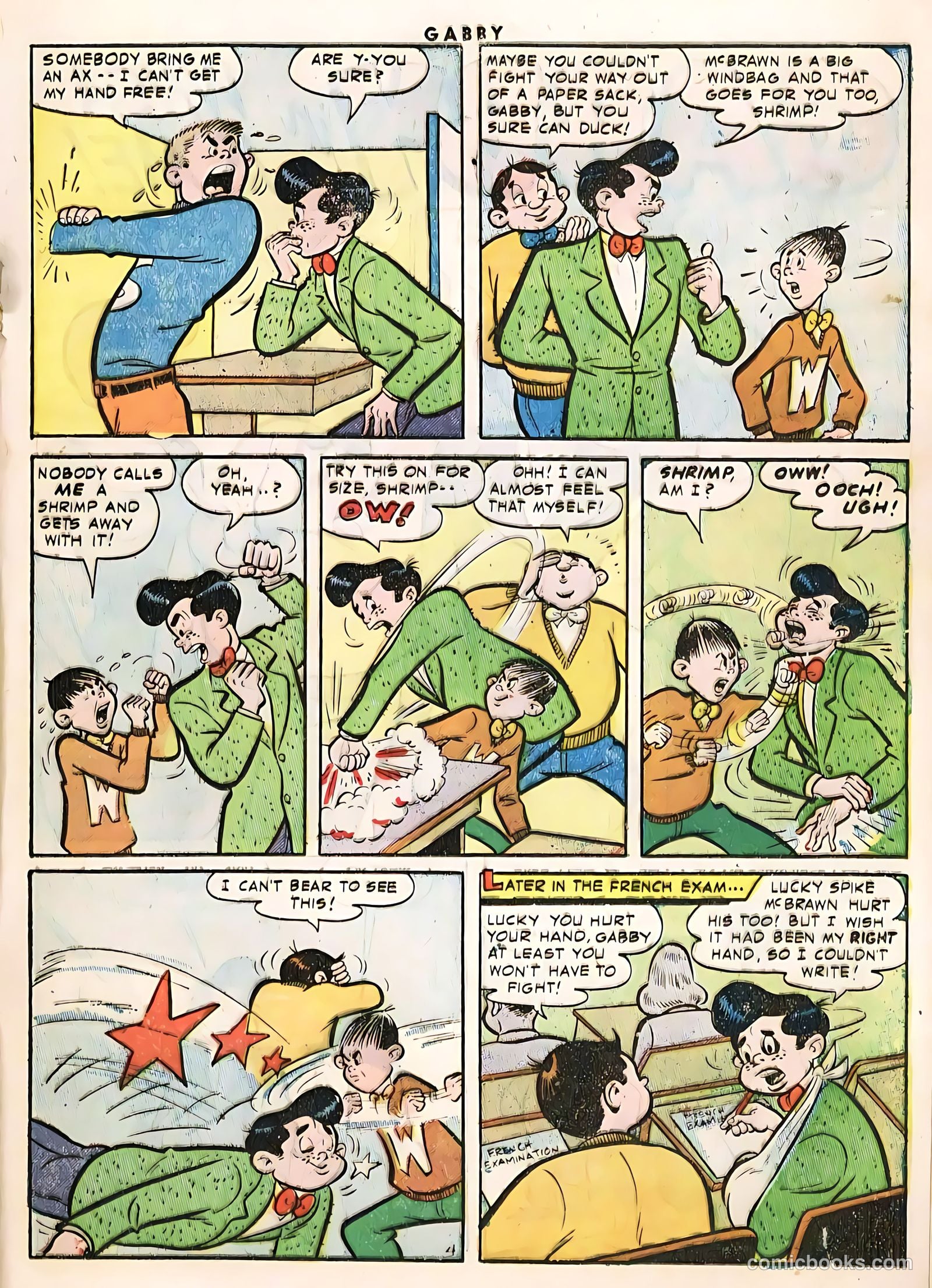 Gabby #5 (1954) — page 17 of 36
