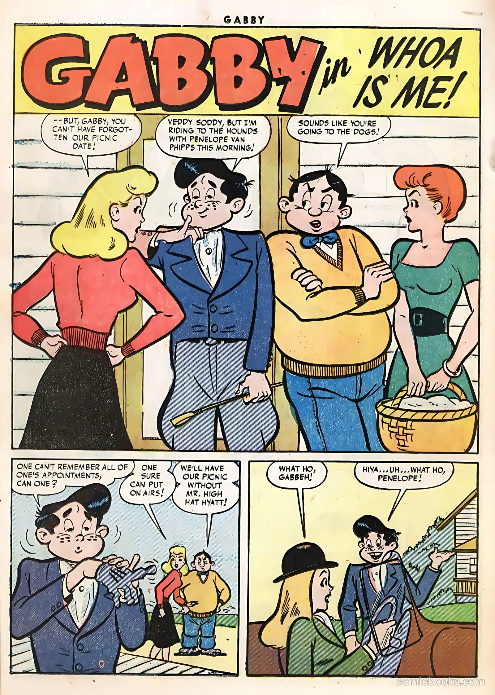 Gabby #5 (1954) — page 18 of 36