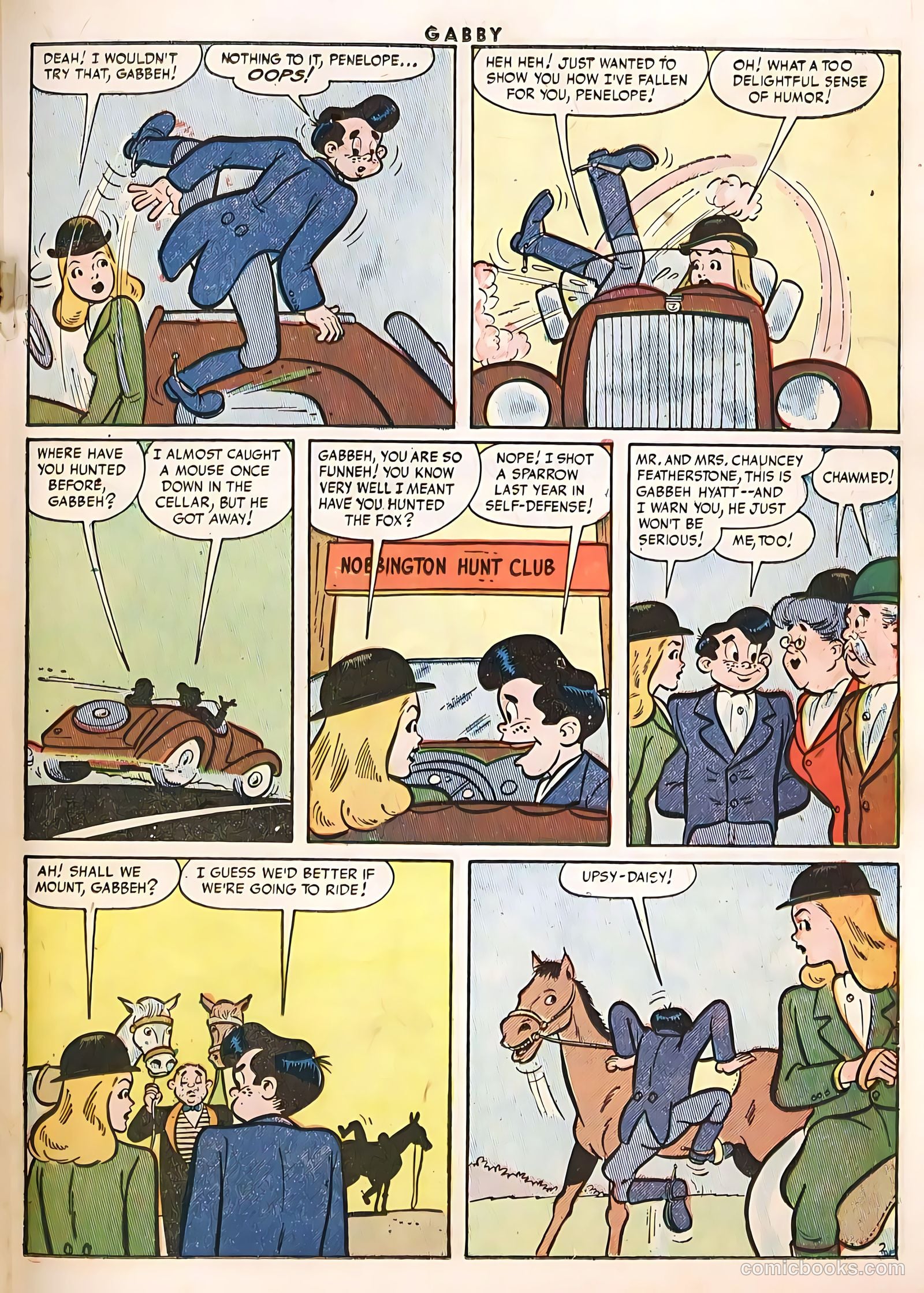 Gabby #5 (1954) — page 19 of 36