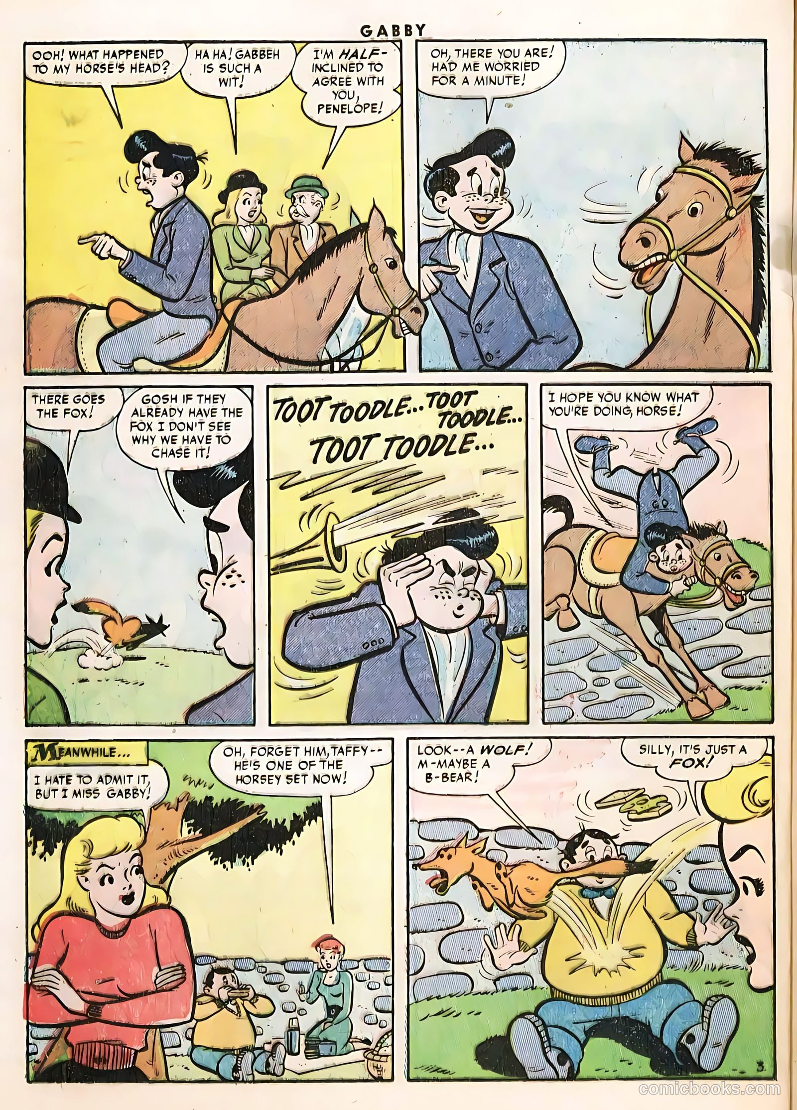 Gabby #5 (1954) — page 20 of 36