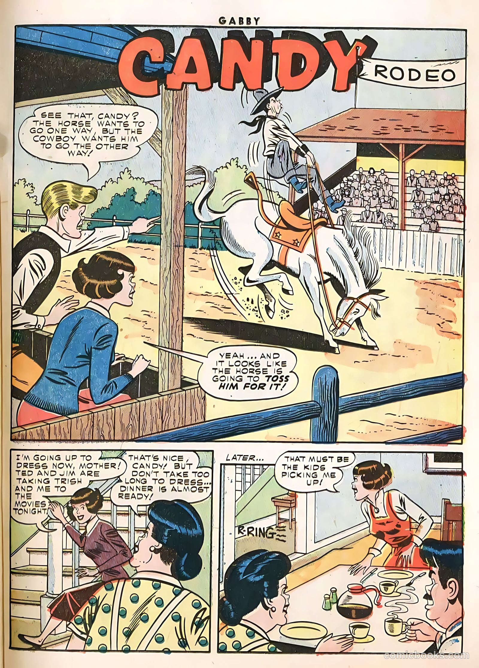 Gabby #5 (1954) — page 23 of 36