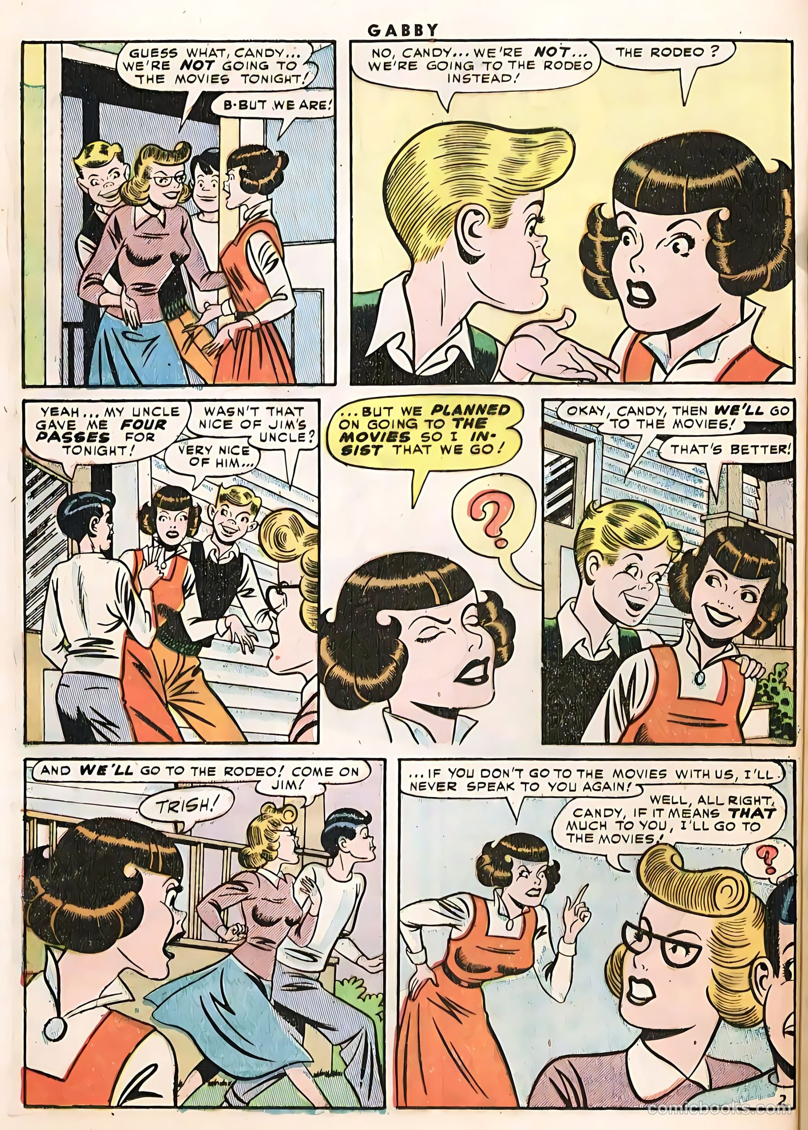 Gabby #5 (1954) — page 24 of 36