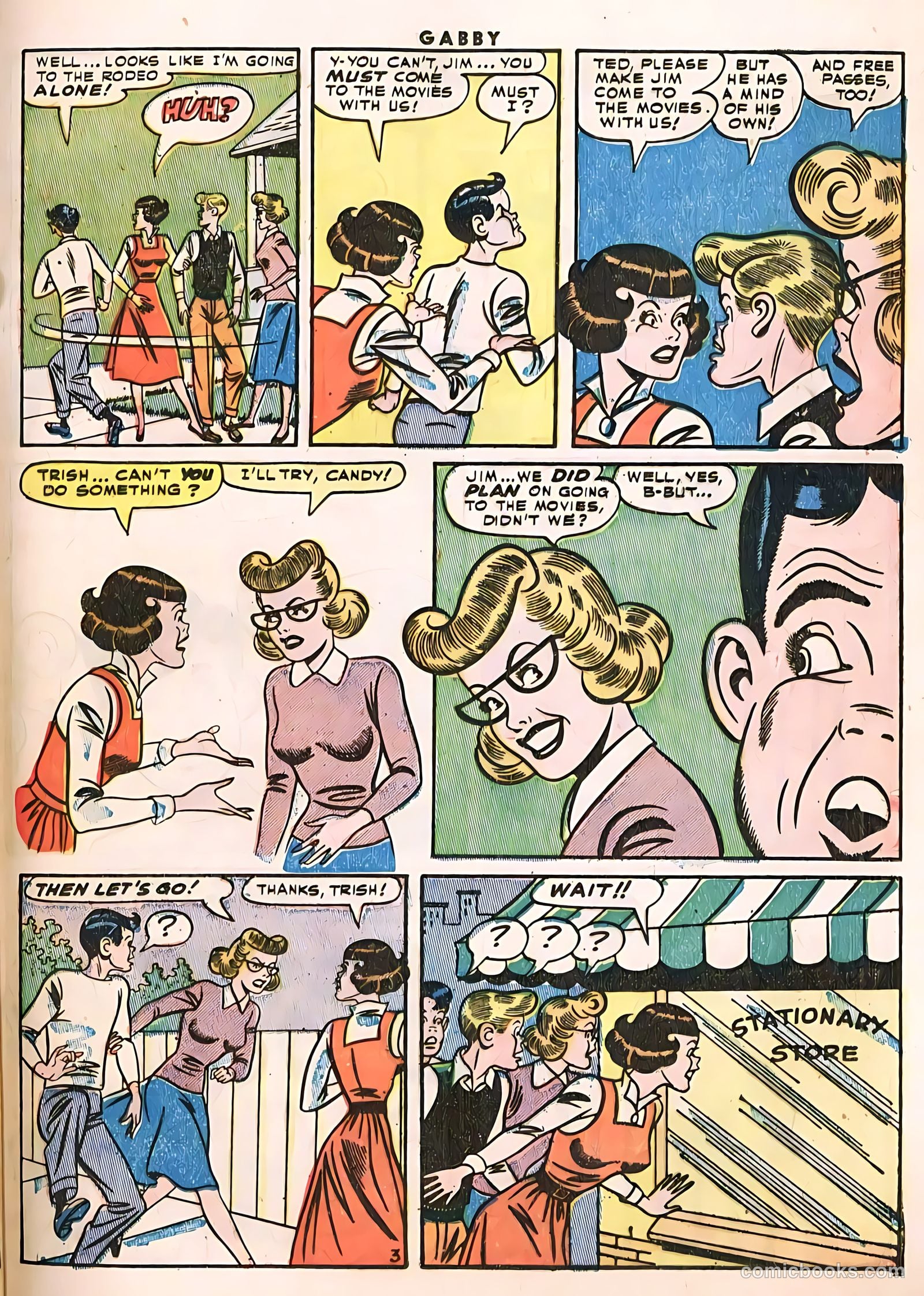 Gabby #5 (1954) — page 25 of 36