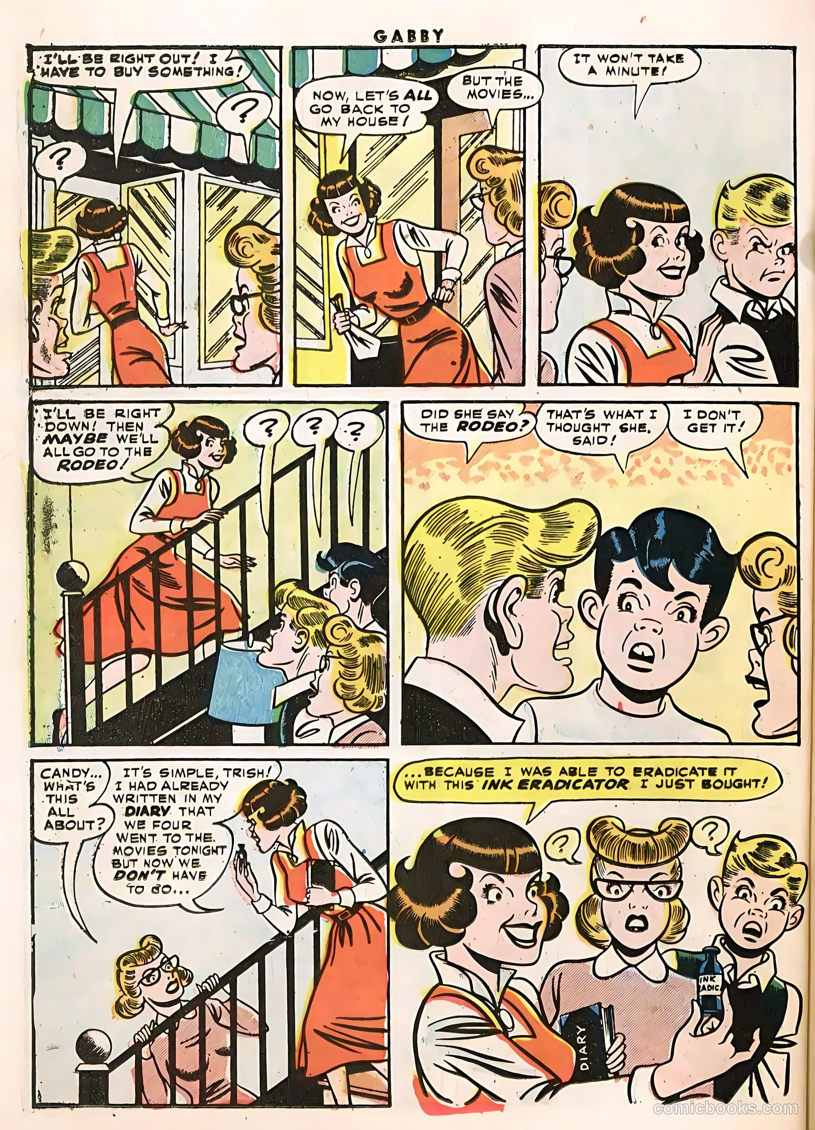 Gabby #5 (1954) — page 26 of 36
