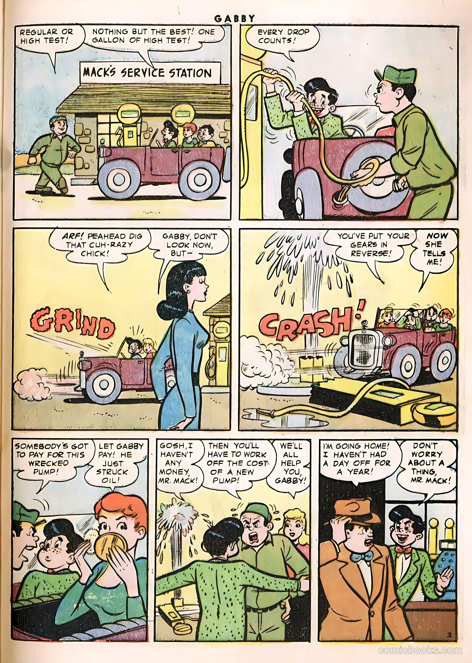 Gabby #5 (1954) — page 29 of 36