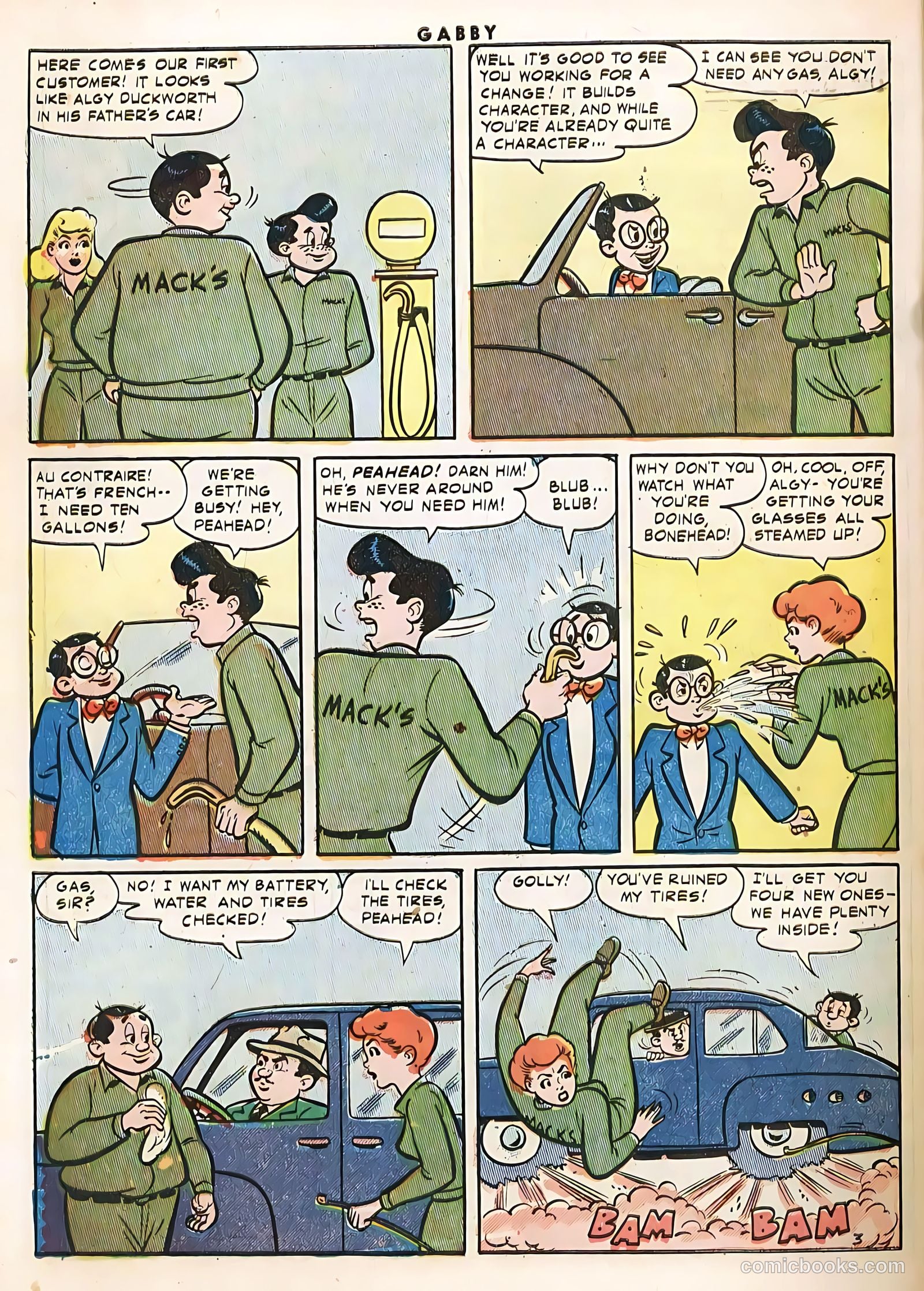 Gabby #5 (1954) — page 30 of 36