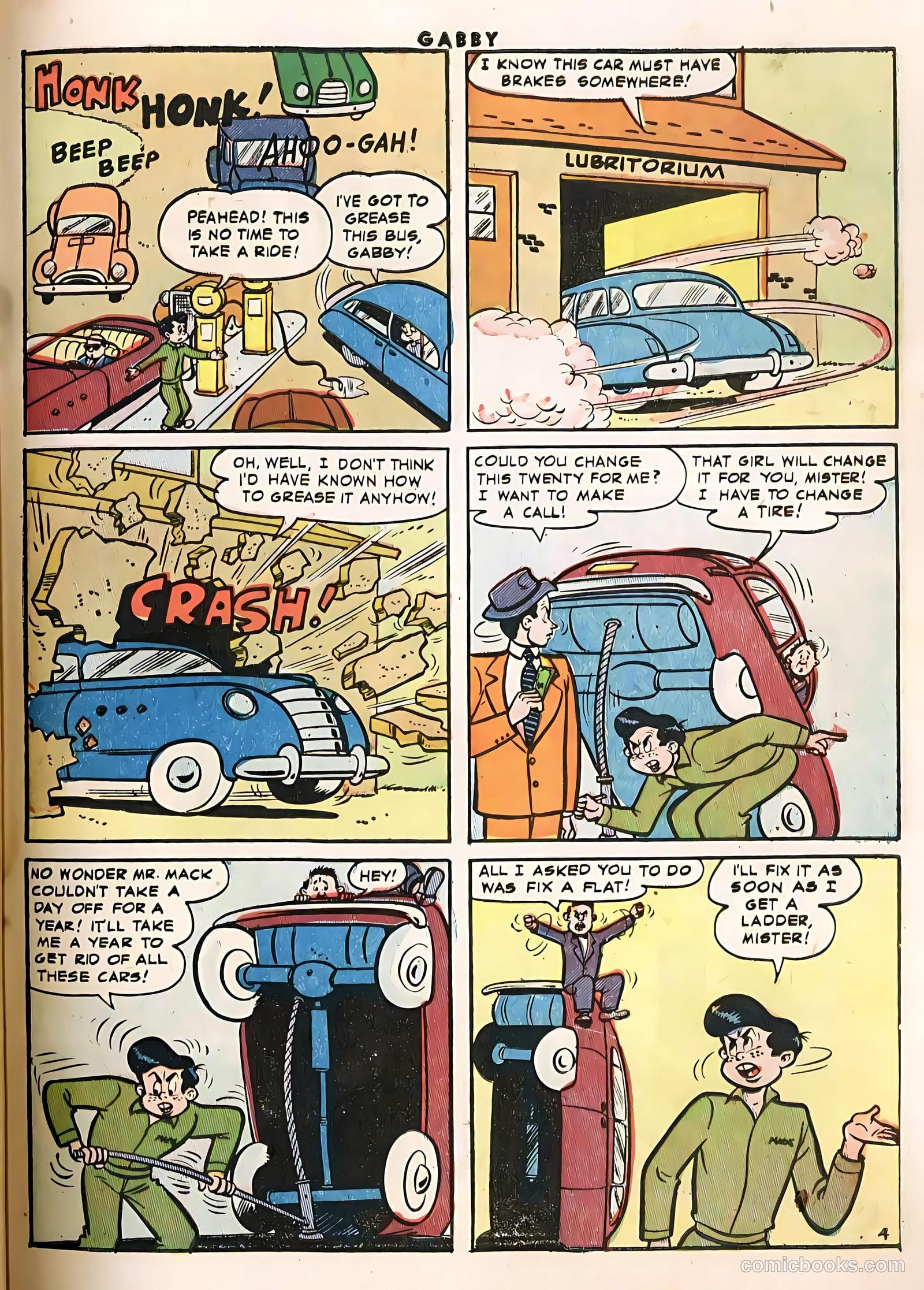 Gabby #5 (1954) — page 31 of 36