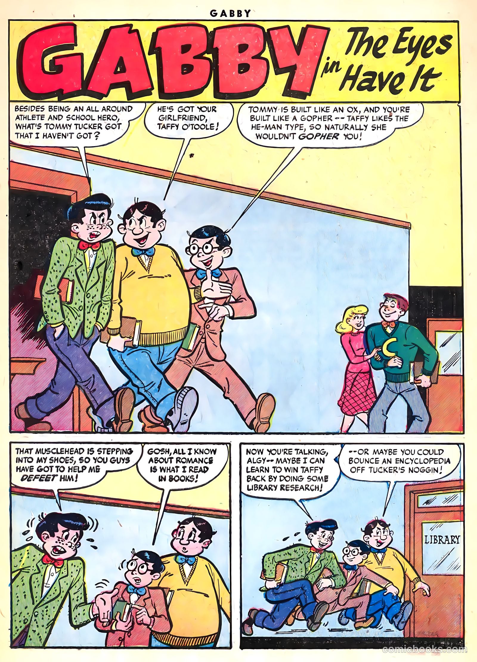 Gabby #6 (1954) — page 3 of 36