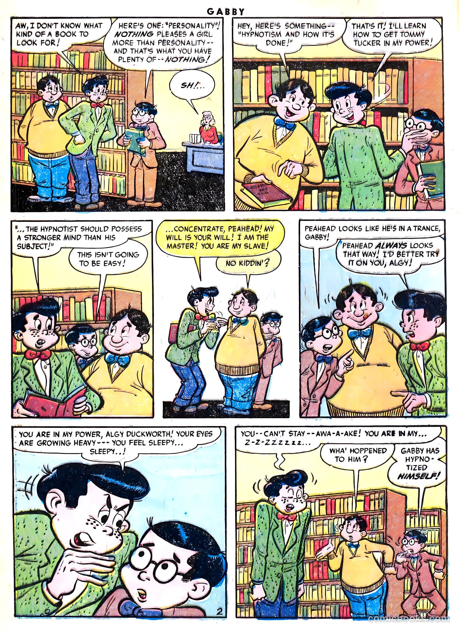 Gabby #6 (1954) — page 4 of 36