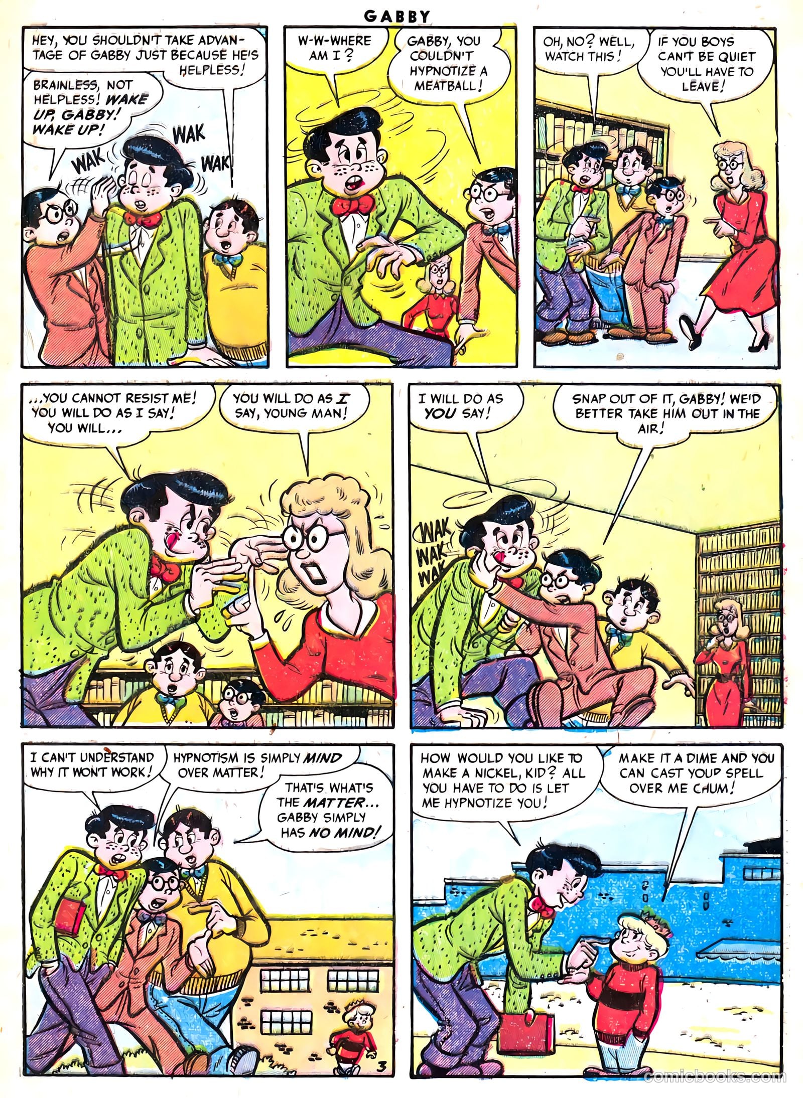 Gabby #6 (1954) — page 5 of 36