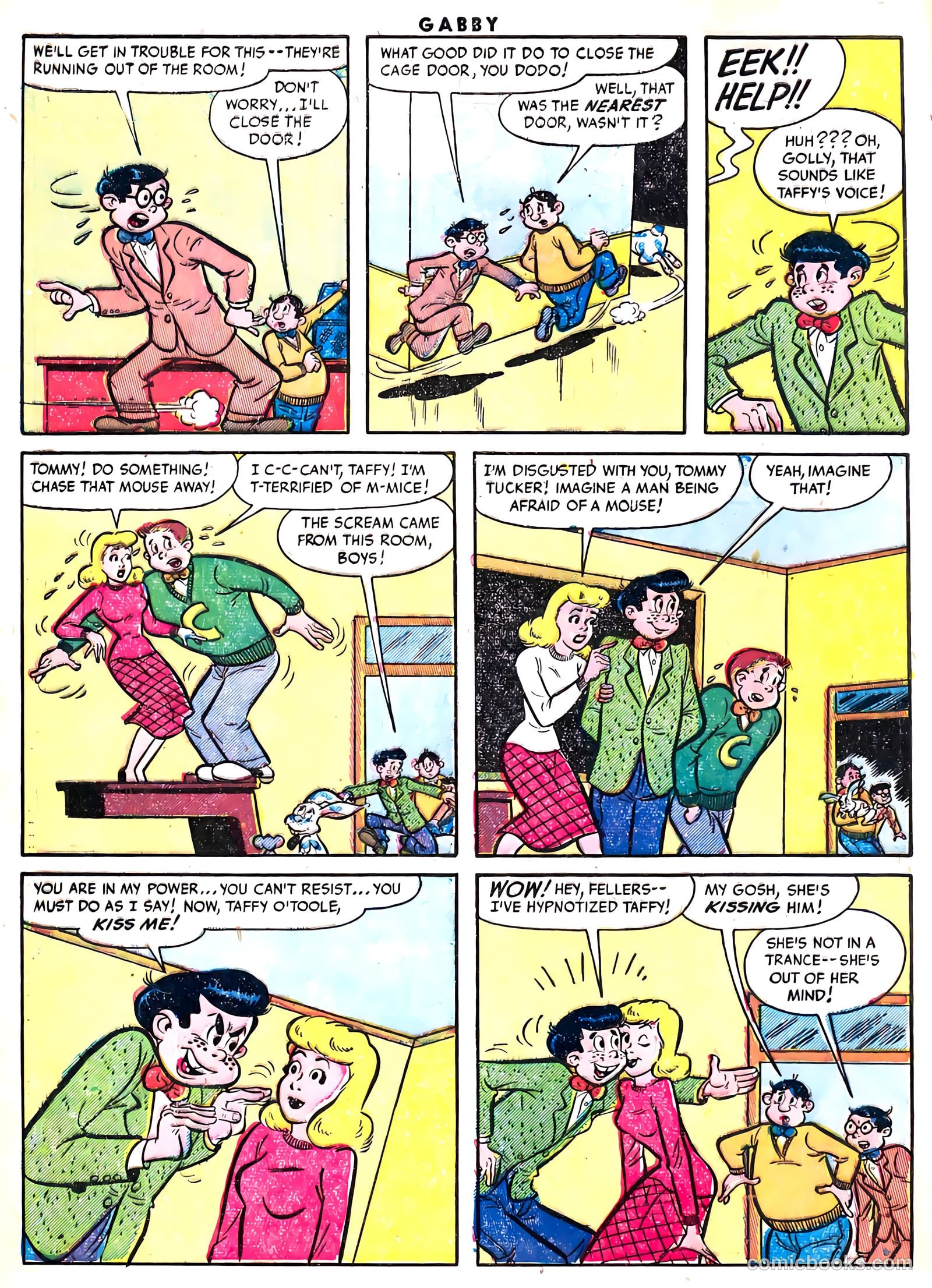 Gabby #6 (1954) — page 8 of 36
