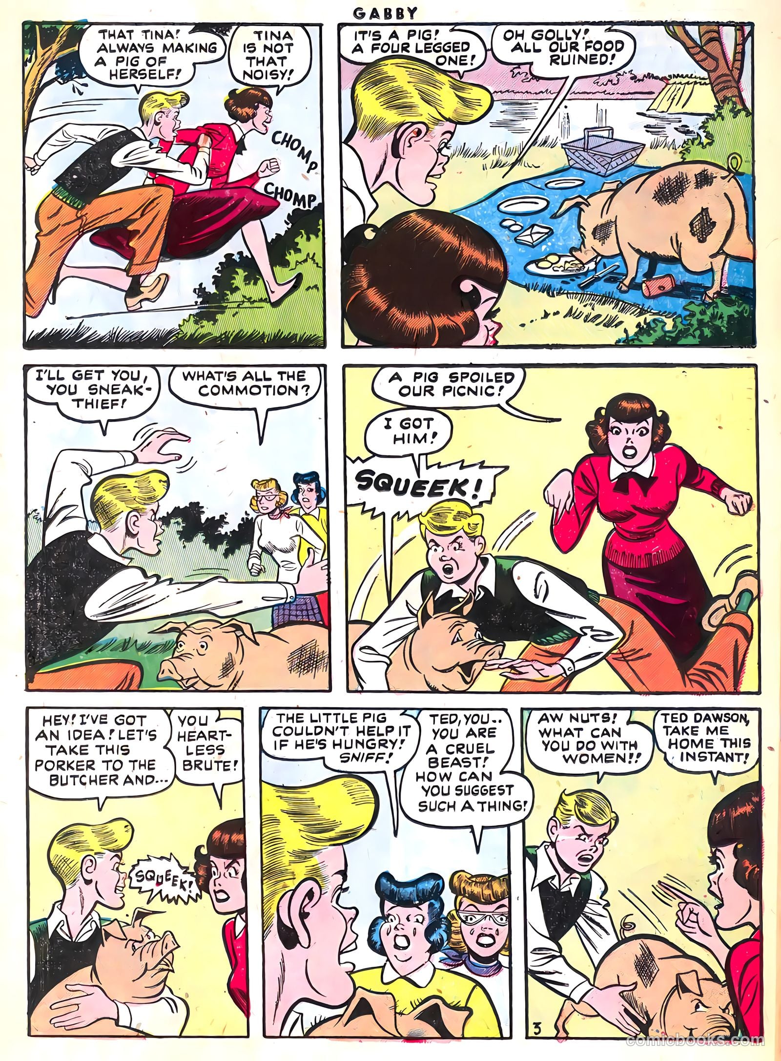 Gabby #6 (1954) — page 11 of 36