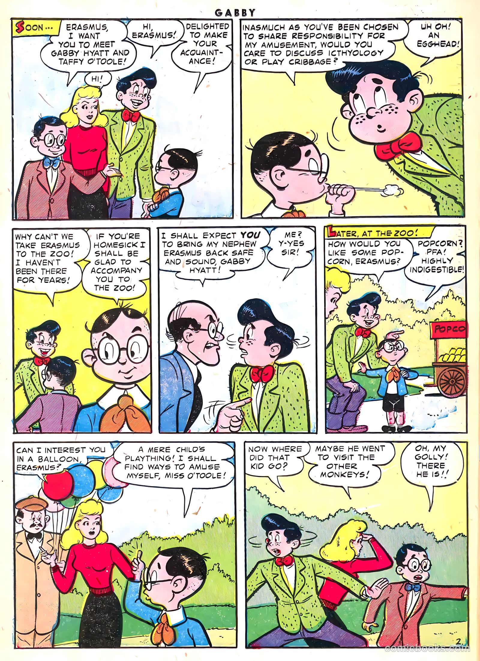 Gabby #6 (1954) — page 15 of 36